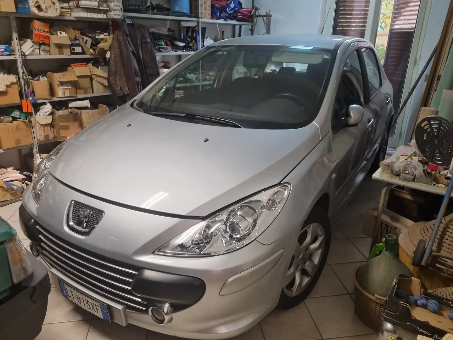 Peugeot 307 307 2006 5p 1.6 hdi 16v XS 110cv fap Argento - 2