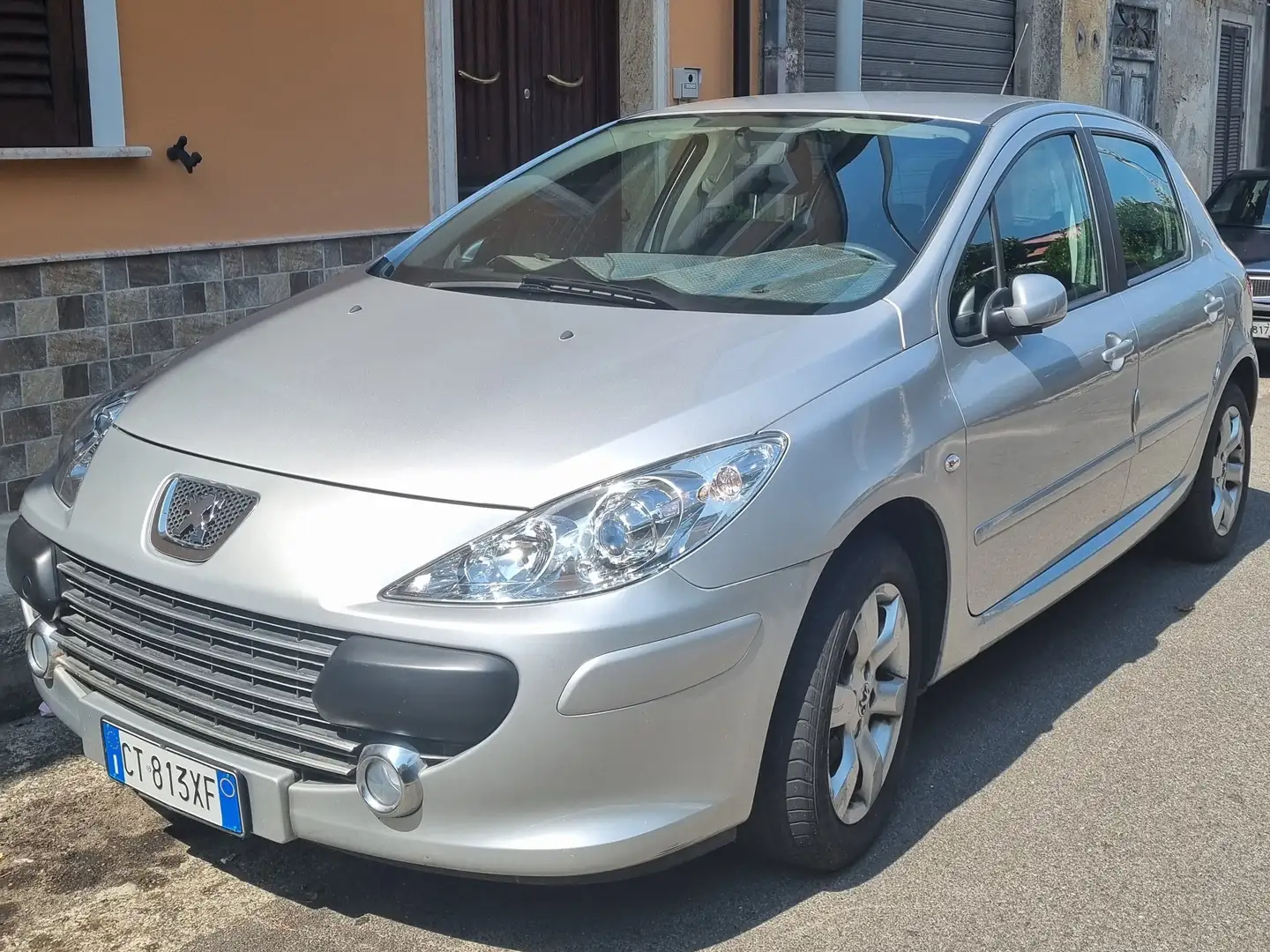 Peugeot 307 307 2006 5p 1.6 hdi 16v XS 110cv fap Silber - 1