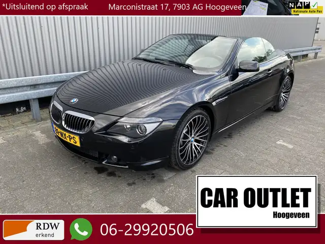 BMW 645 6-serie Cabrio 645Ci 172Dkm.NAP, AUTOMAAT, Navi, L