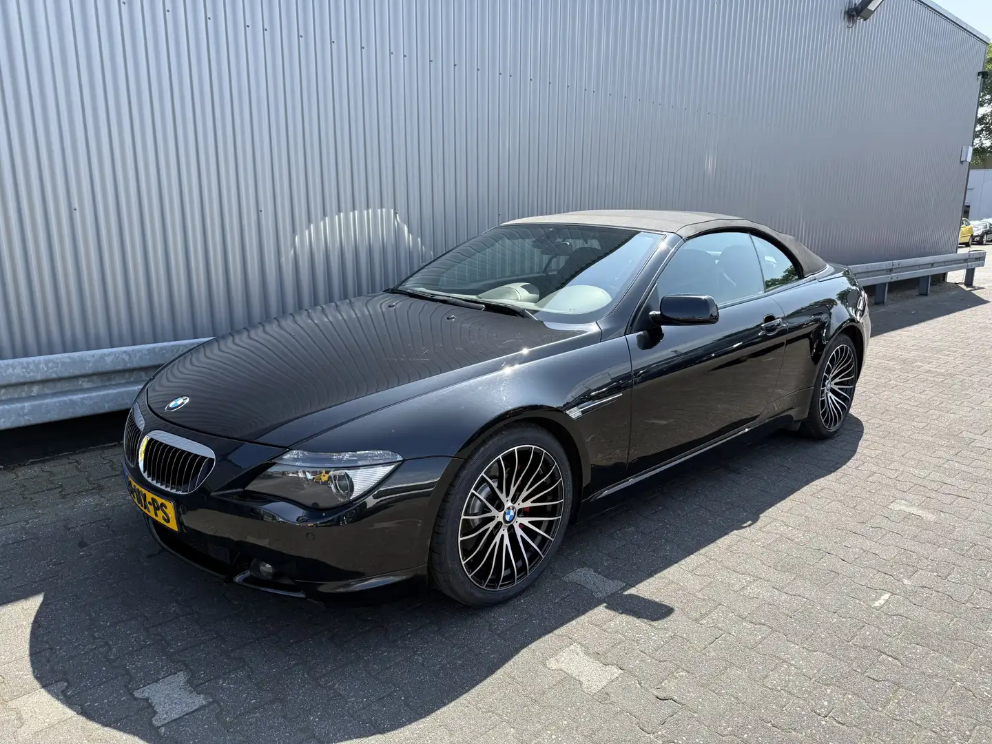 BMW 645 6-serie Cabrio 645Ci 172Dkm.NAP, AUTOMAAT, Navi, L Nero - 2