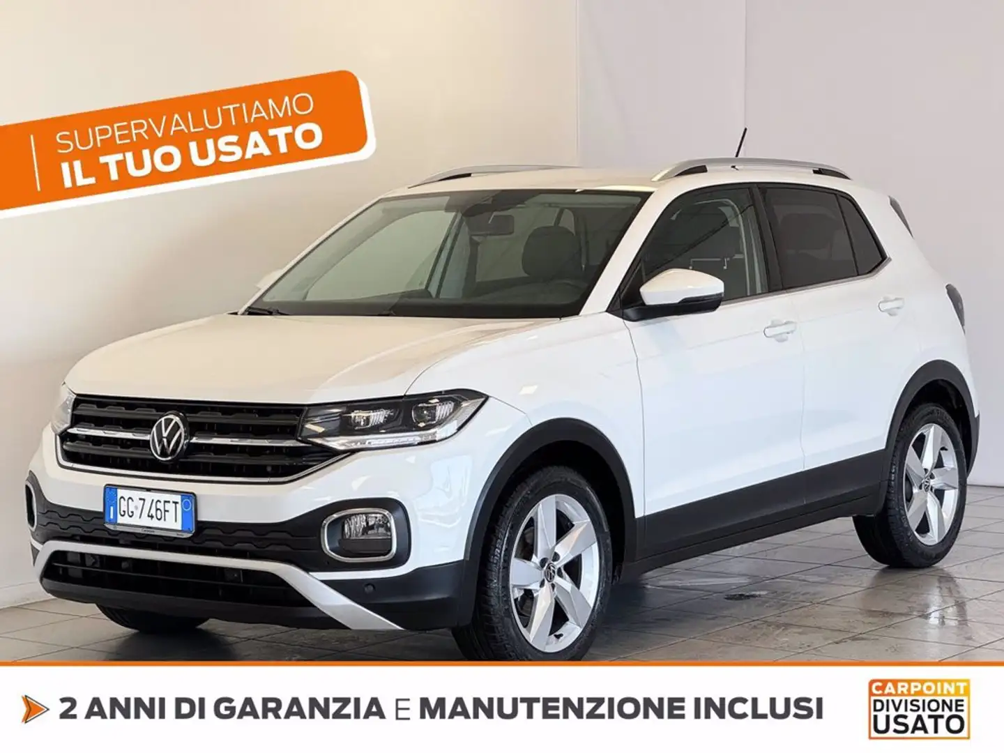 Volkswagen T-Cross 1.0 tsi advanced 110cv dsg Bianco - 1