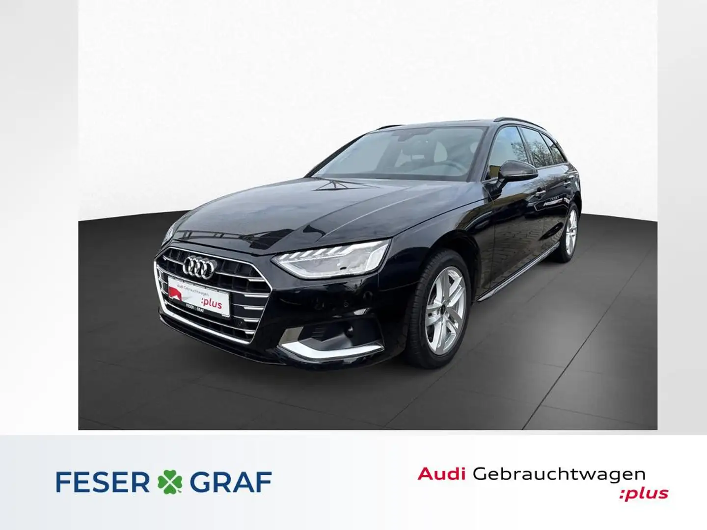 Audi A4 Avant Advanced 40 TDI S tr. ACC-Kamera-LED- Schwarz - 1