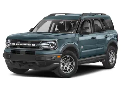 Blue 2022 Ford Bronco Sport Big Bend AWD SUV / Crossover All-Wheel Drive 8-Speed Automatic