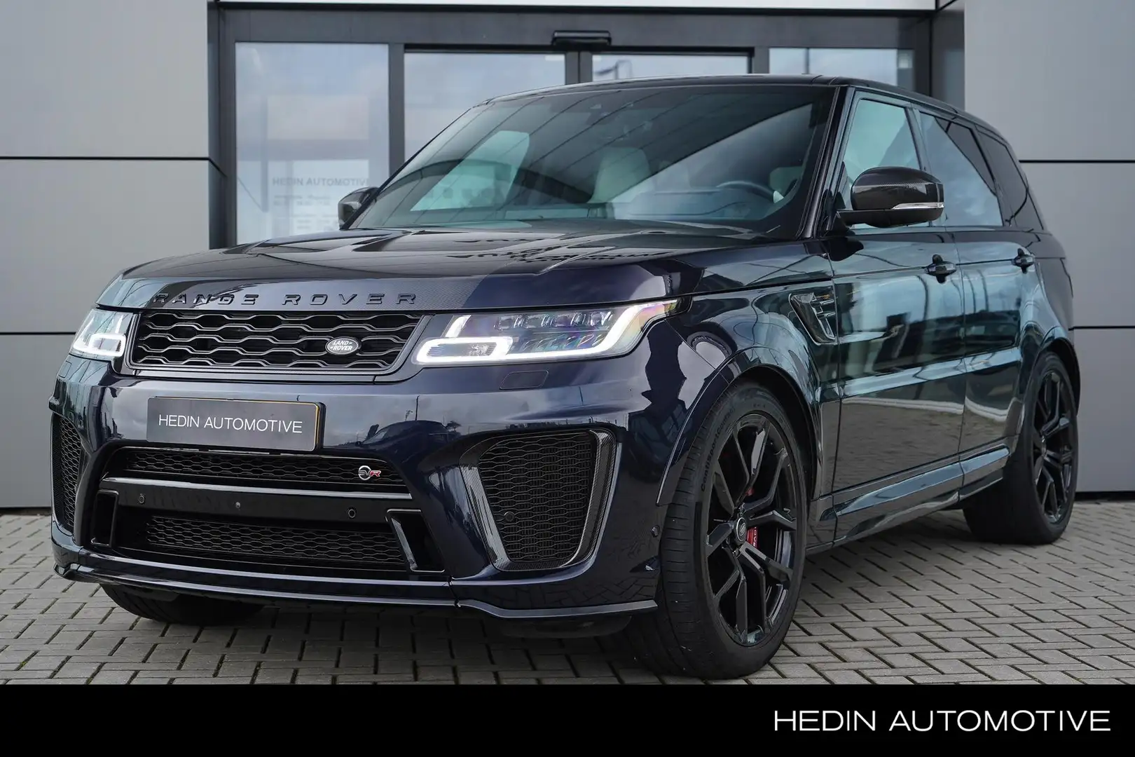 Land Rover Range Rover Sport P575 SVR Carbon Edition | 22" Gloss Black | White Bleu - 1