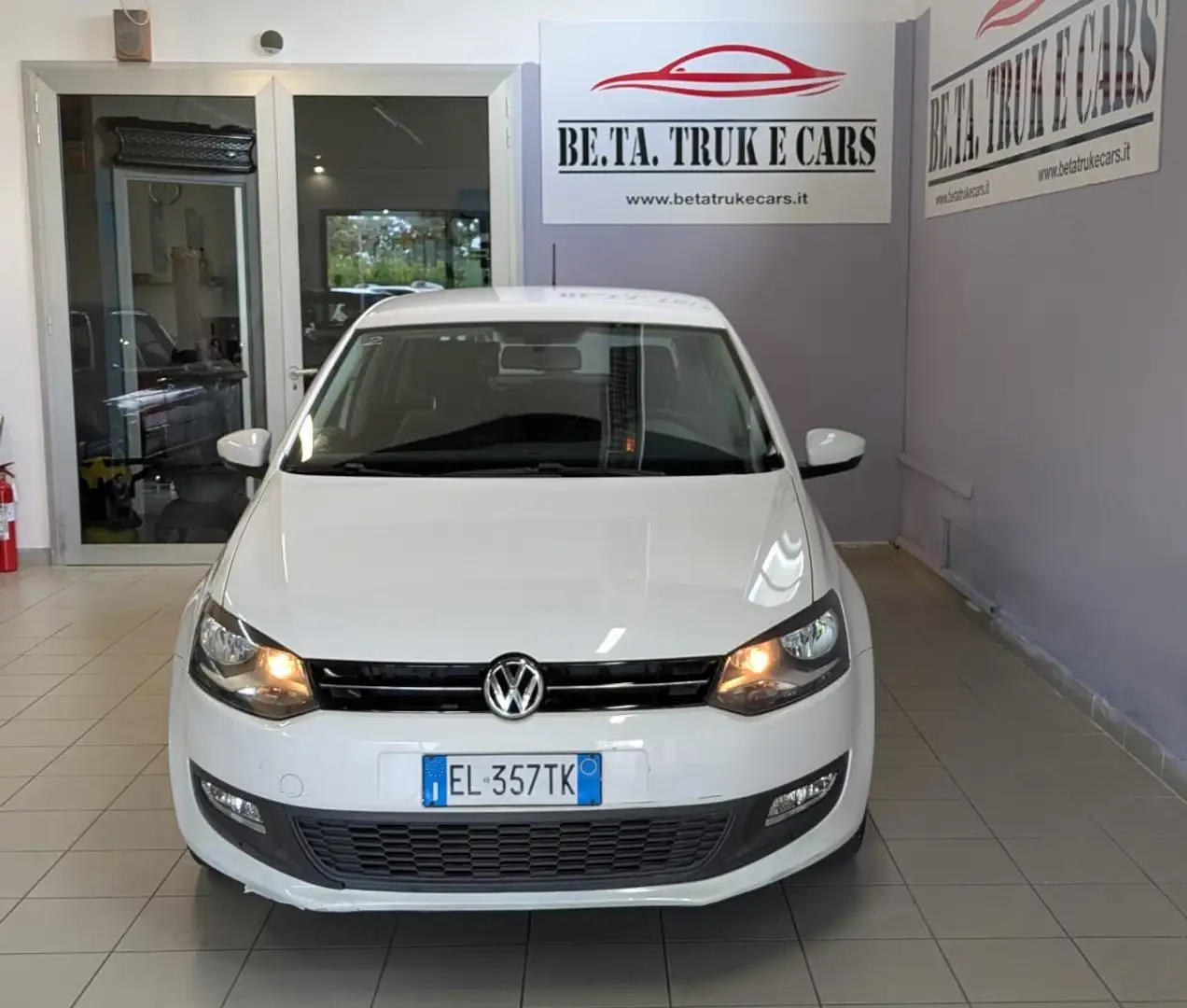 Volkswagen Polo Polo V 2009 5p 1.2 Comfortline 70cv Bianco - 2