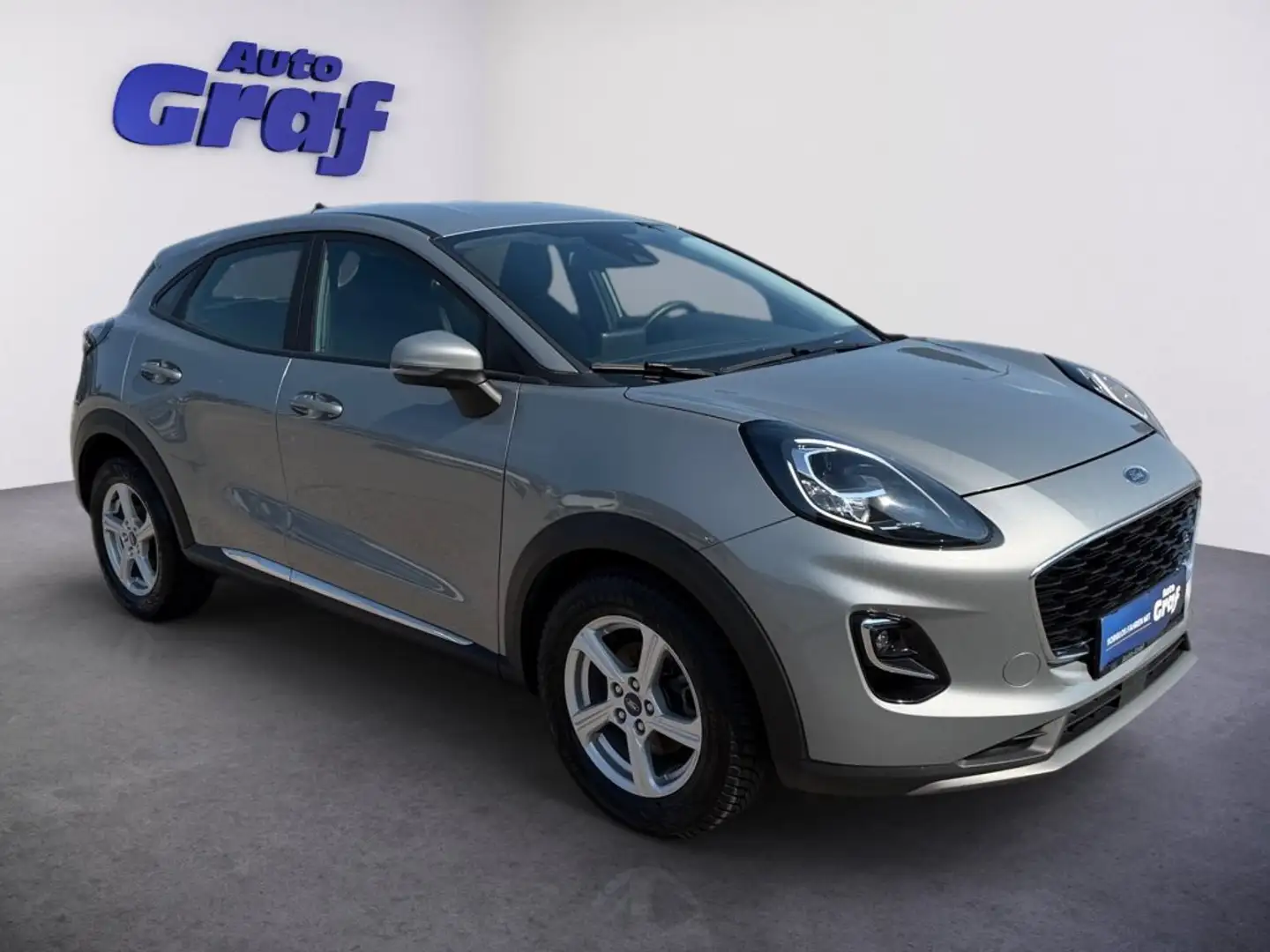 Ford Puma 1,0 EcoBoost Hybrid Titanium Silber - 2