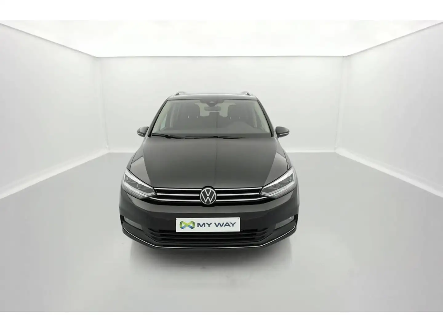 Volkswagen Touran Highline Business 1.5TSI 110kW (150ch) DSG7 * 7Plc Zwart - 2