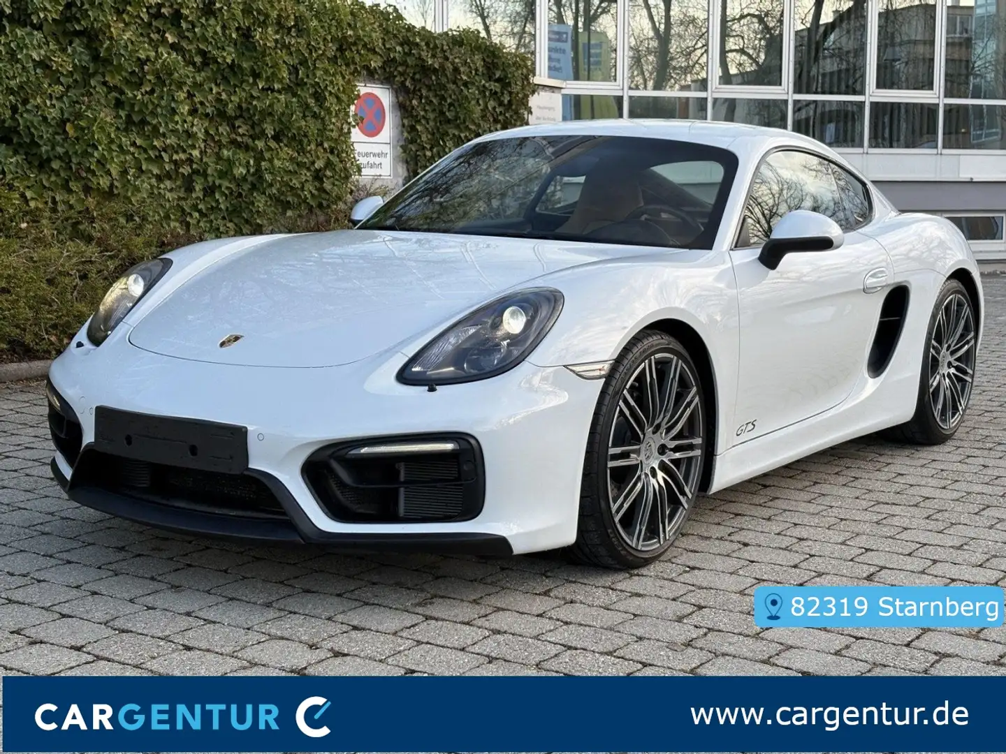 Porsche Cayman GTS 1.Hand. deutsches Auto. PZ-gewartet Weiß - 1