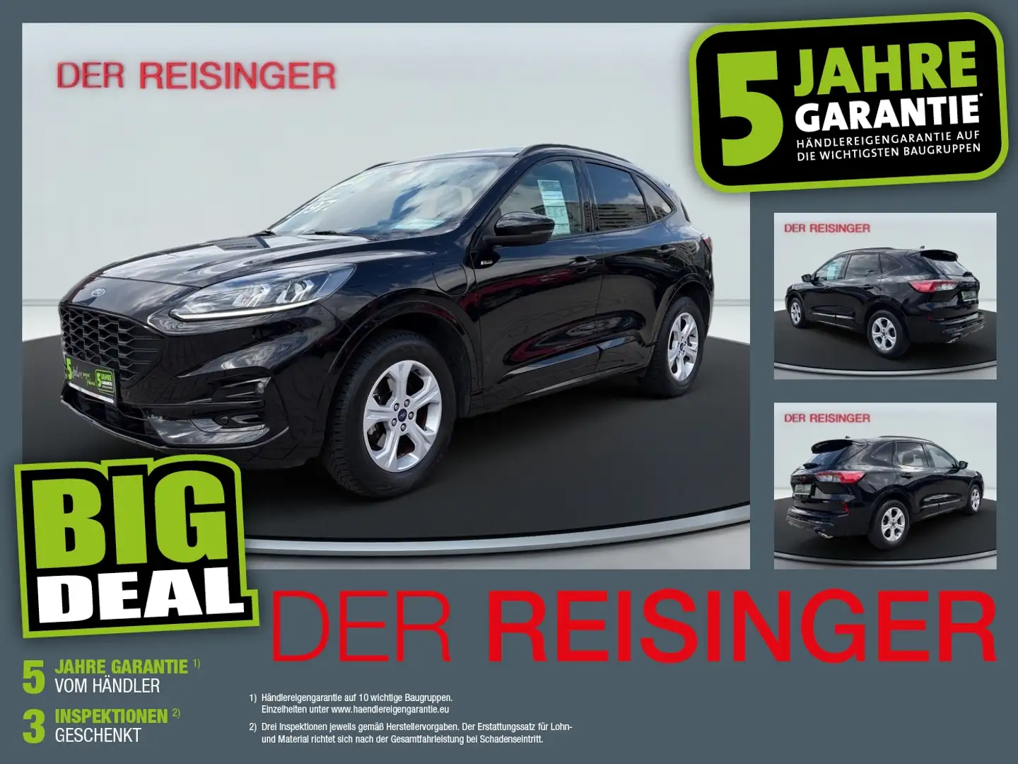 Ford Kuga PHEV ST-Line Aut. Noir - 1