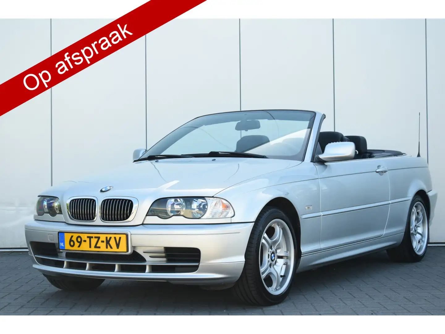 BMW 318 3-serie Cabrio 318Ci Executive Automaat Leer Titan Grijs - 1