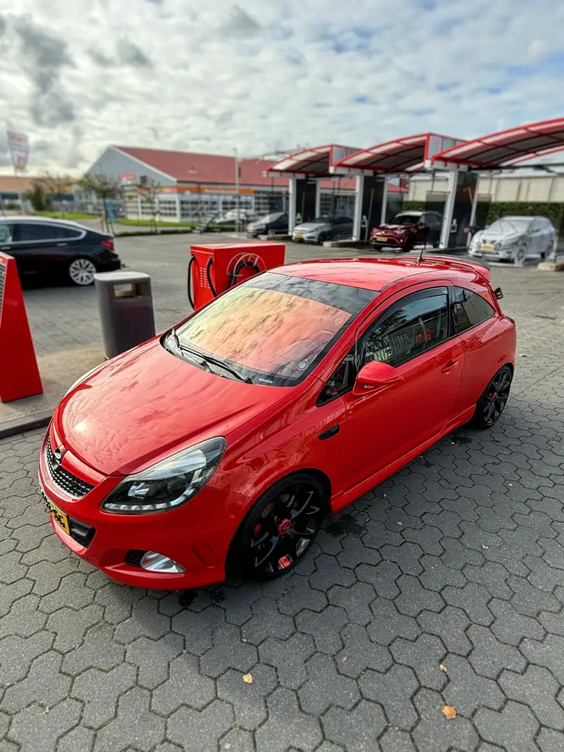 Opel Corsa 1.6 - 16v Turbo OPC Stage1 220PK Rood - 2