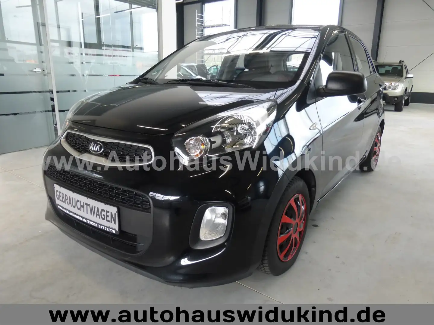 Kia Picanto II Start Klima 5 türig nur 70 000 km Schwarz - 1