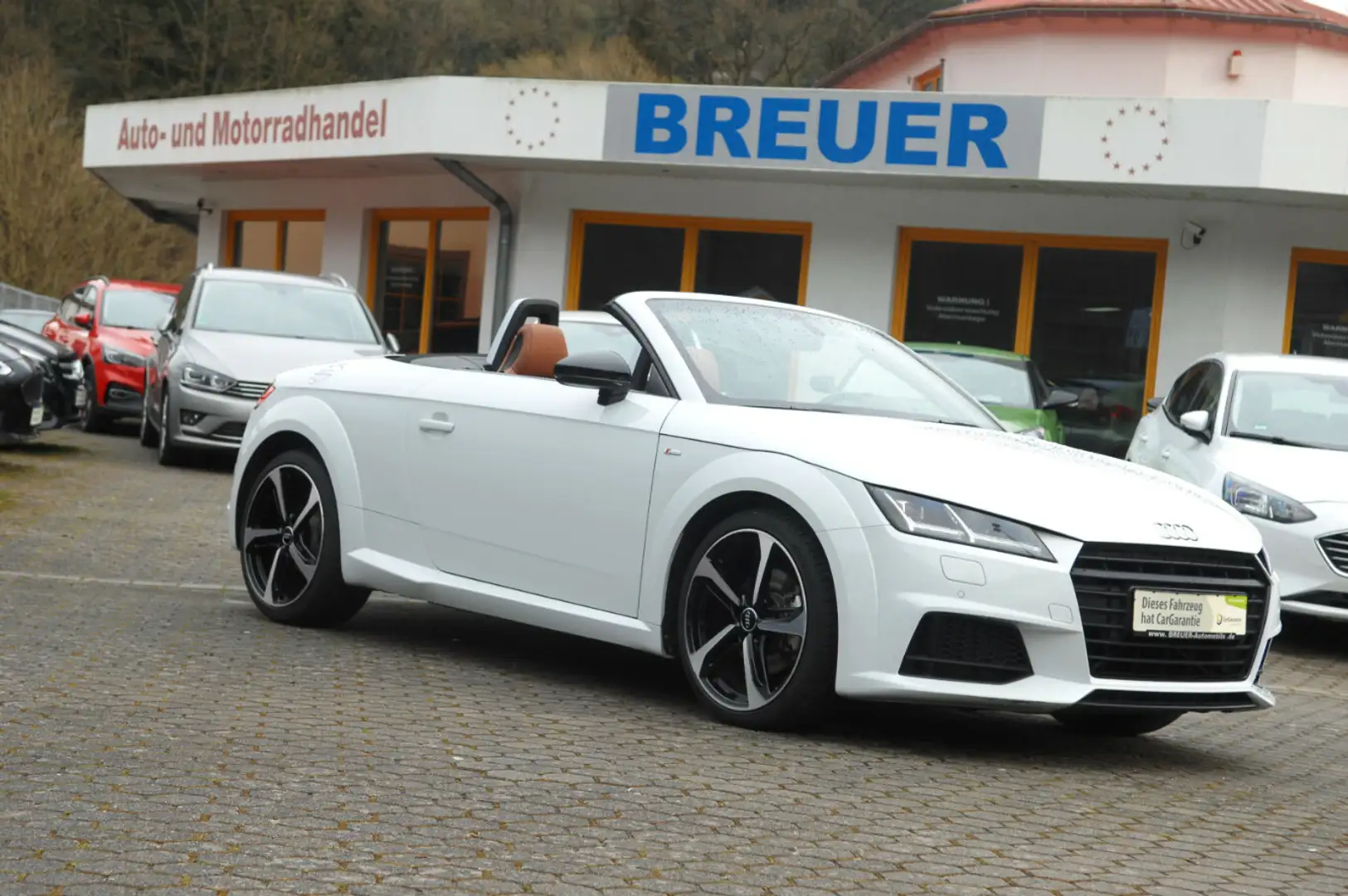 Audi TT 1.8 TFSI Cabrio Automatik Leder Navi LED Weiß - 1