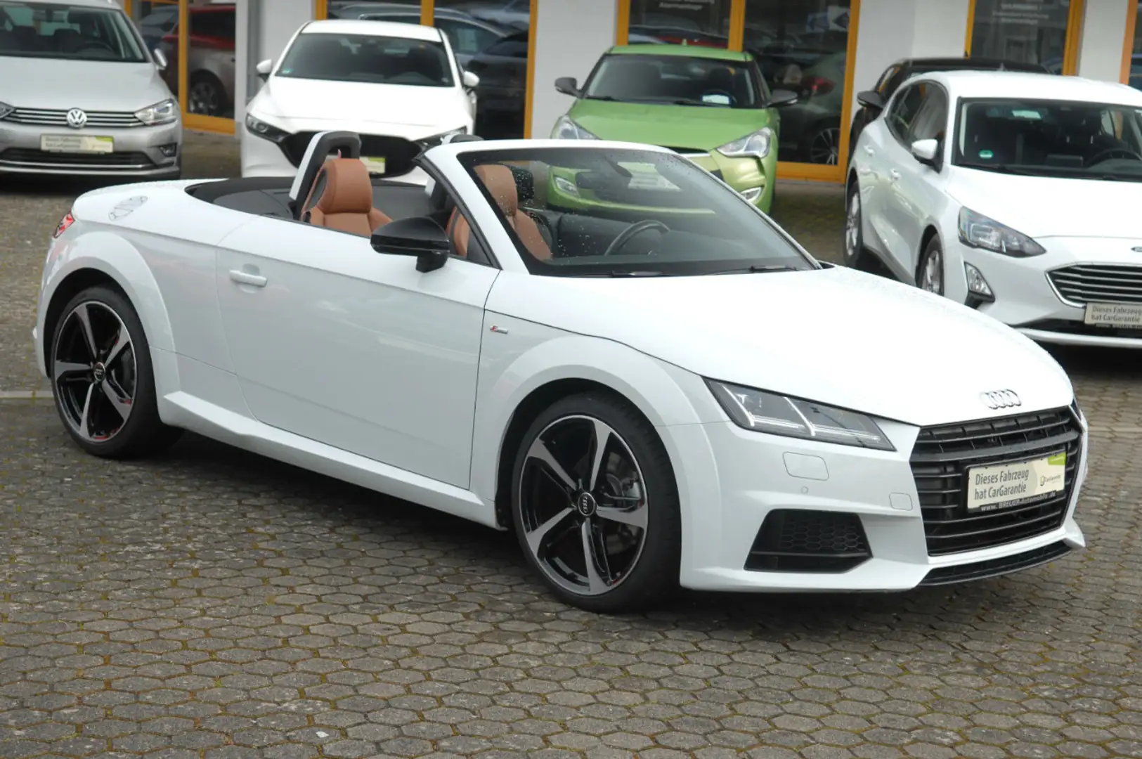 Audi TT 1.8 TFSI Cabrio Automatik Leder Navi LED Weiß - 2