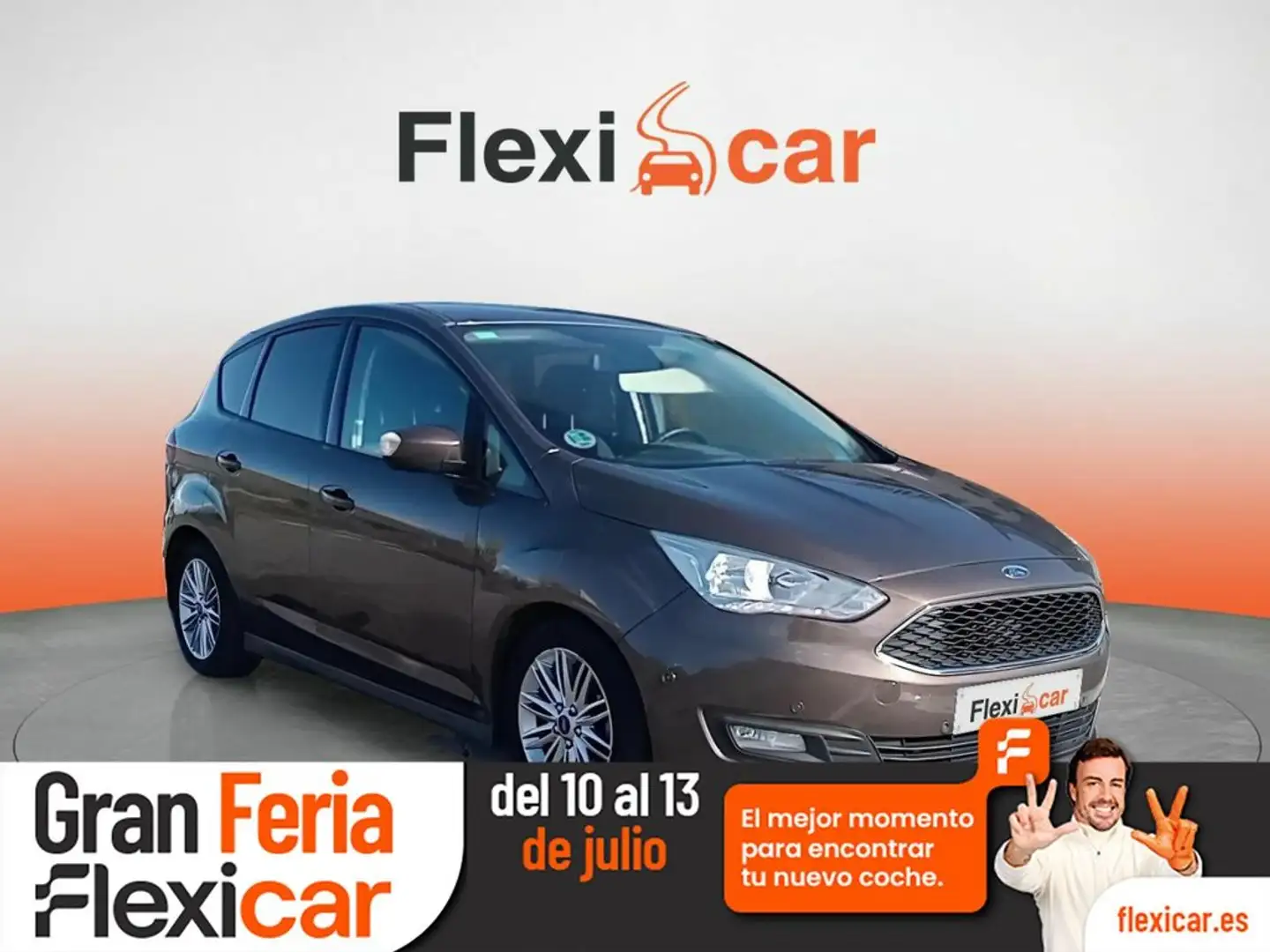 Ford C-Max 1.0 Ecoboost Auto-S&S Titanium 125 Brun - 1