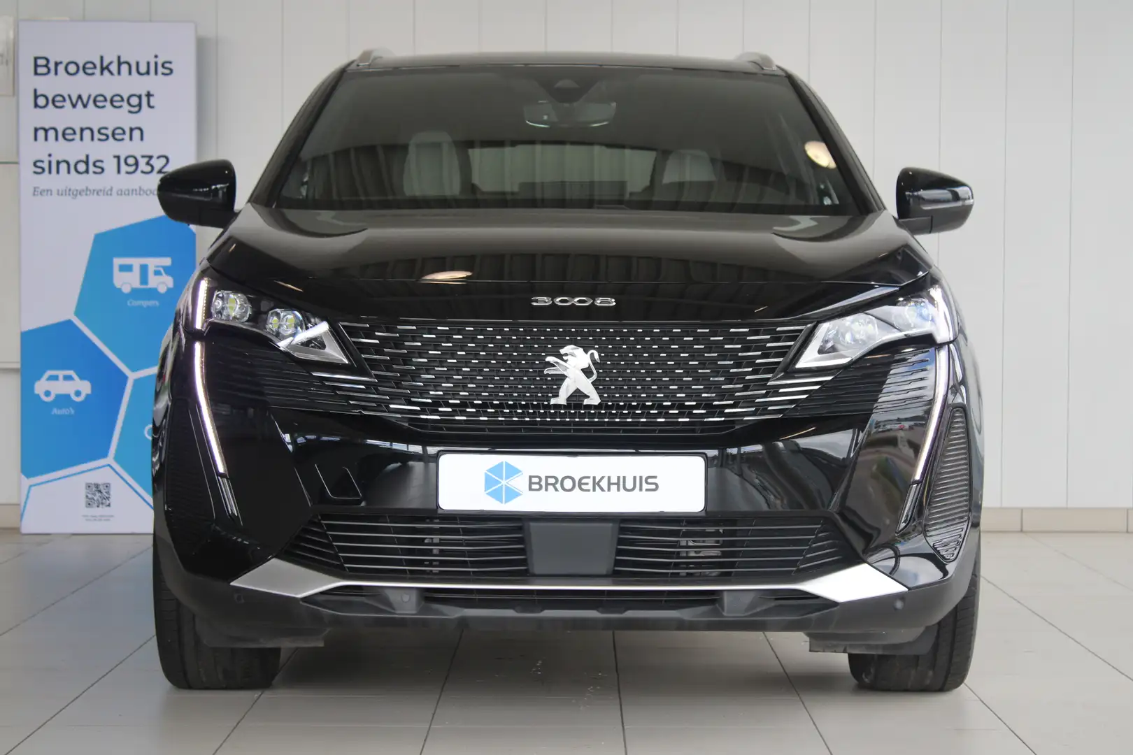 Peugeot 3008 1.6 HYbrid 225-PK GT | PARKEERCAMERA | ALCANTARA B Zwart - 2
