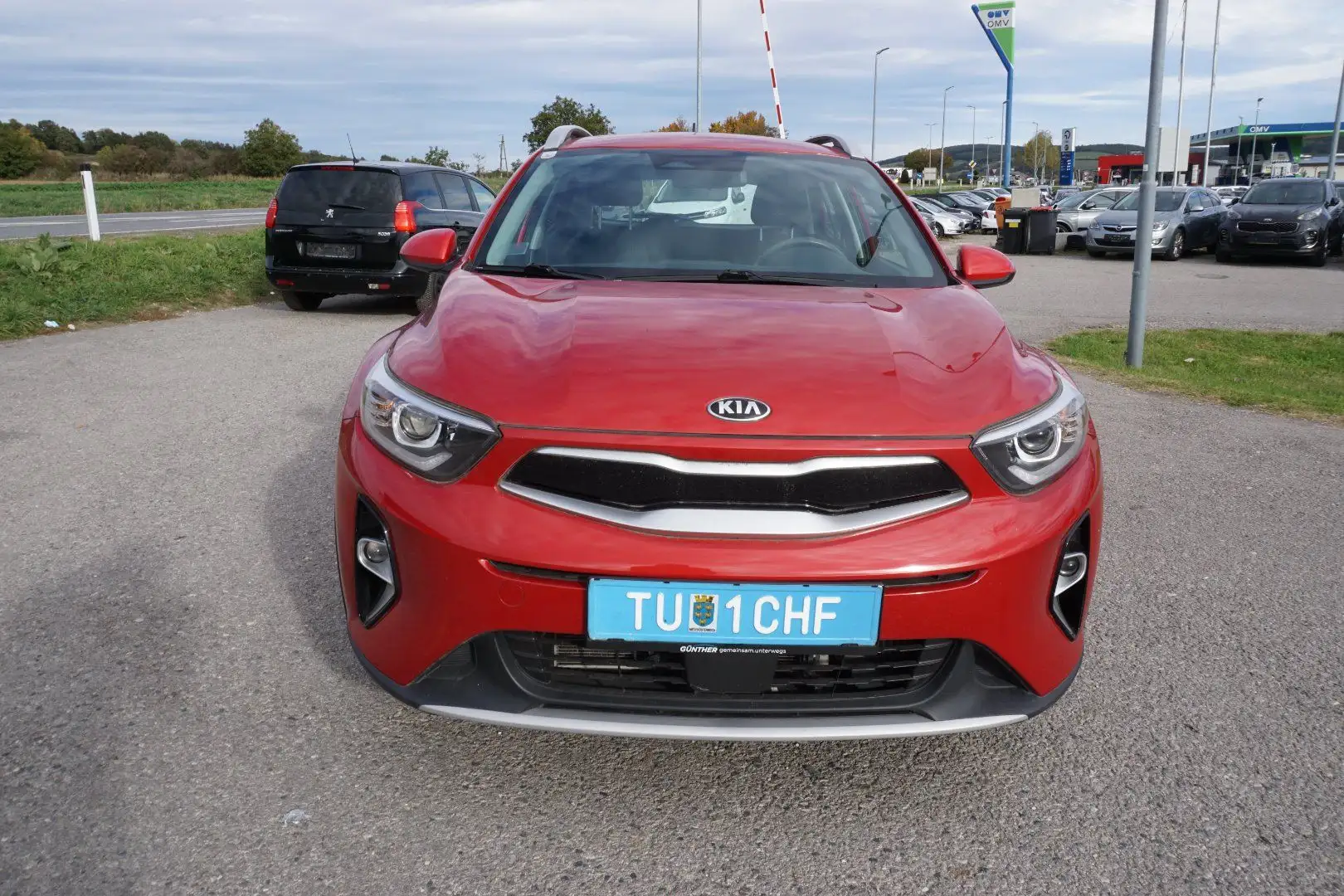 Kia Stonic 1.0 T-GDI Silber OPF Rot - 2