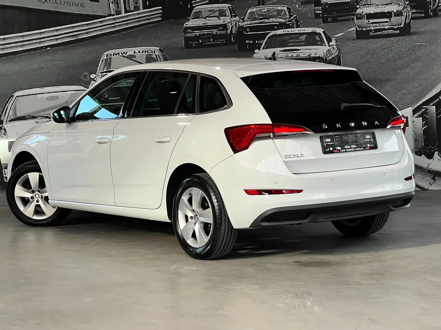 Skoda Scala 1.0 TSI Active / PDC Achter / Apple&Android / DAB Blanc - 2