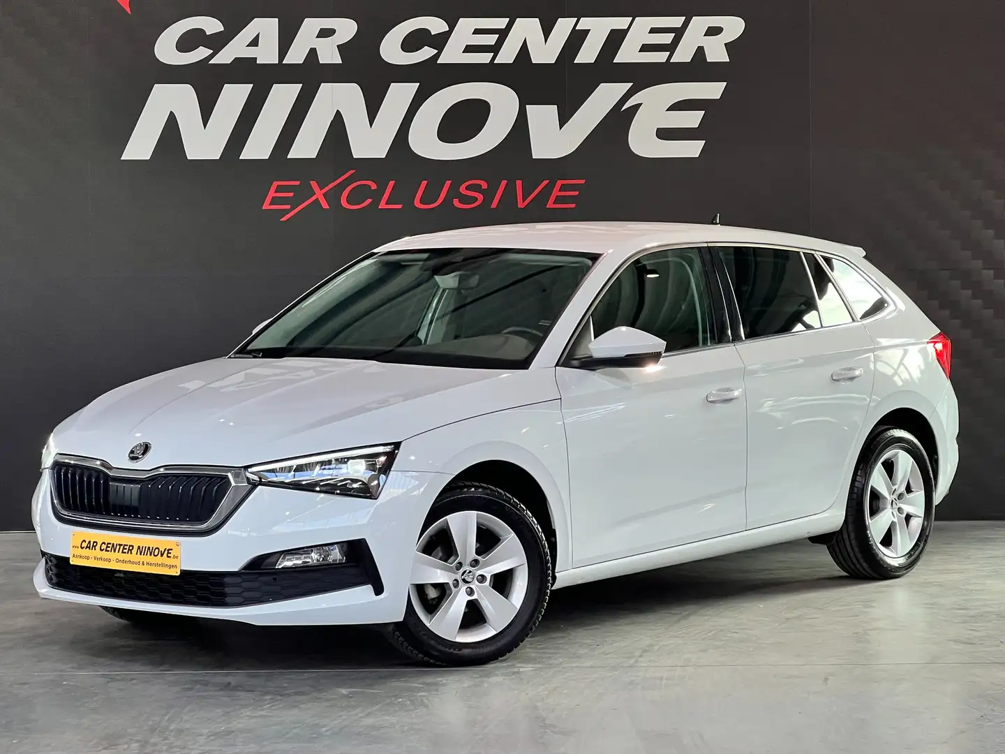 Skoda Scala 1.0 TSI Active / PDC Achter / Apple&Android / DAB Blanc - 1