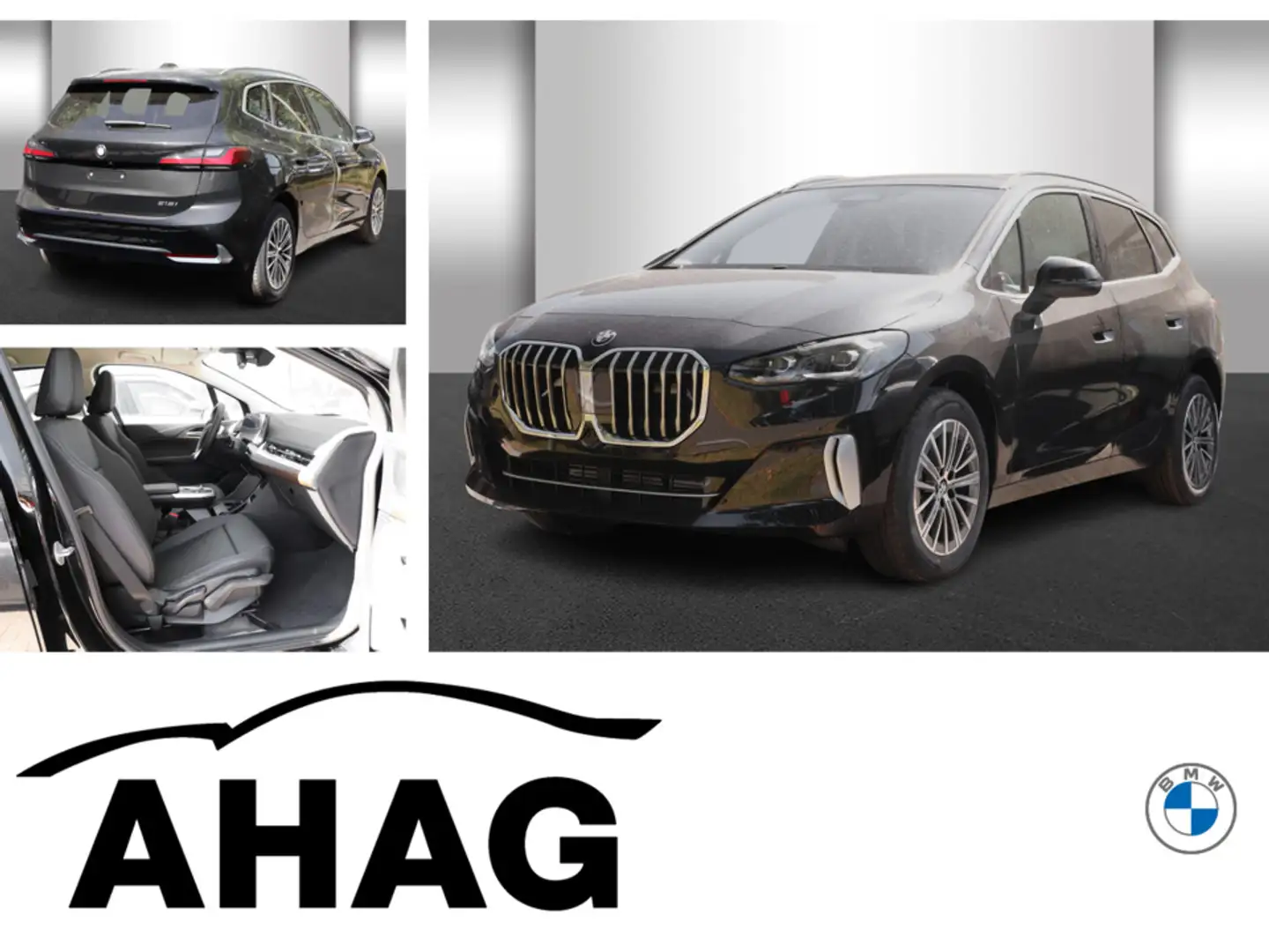 BMW 218 i Active Tourer Steptronic DCT Luxury Line Noir - 1
