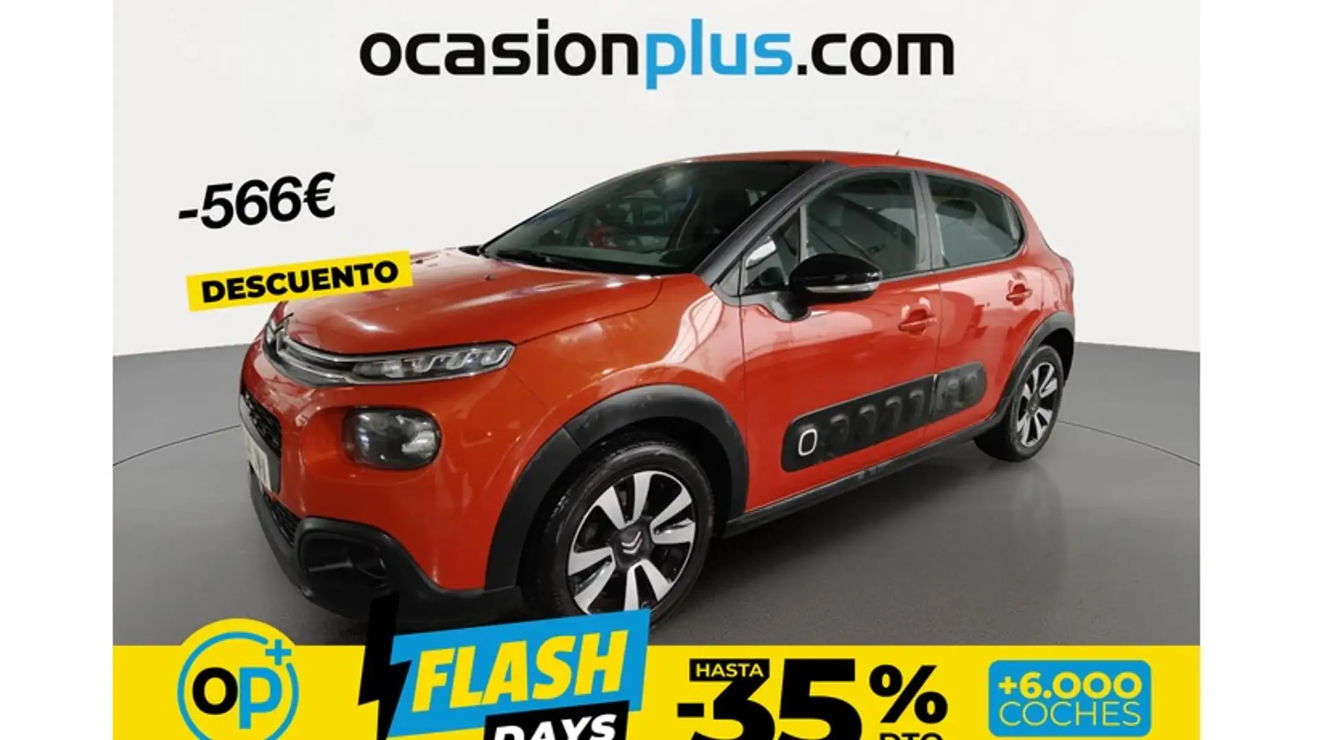 Citroen C3 1.2 PureTech S&S Feel 83 Orange - 1