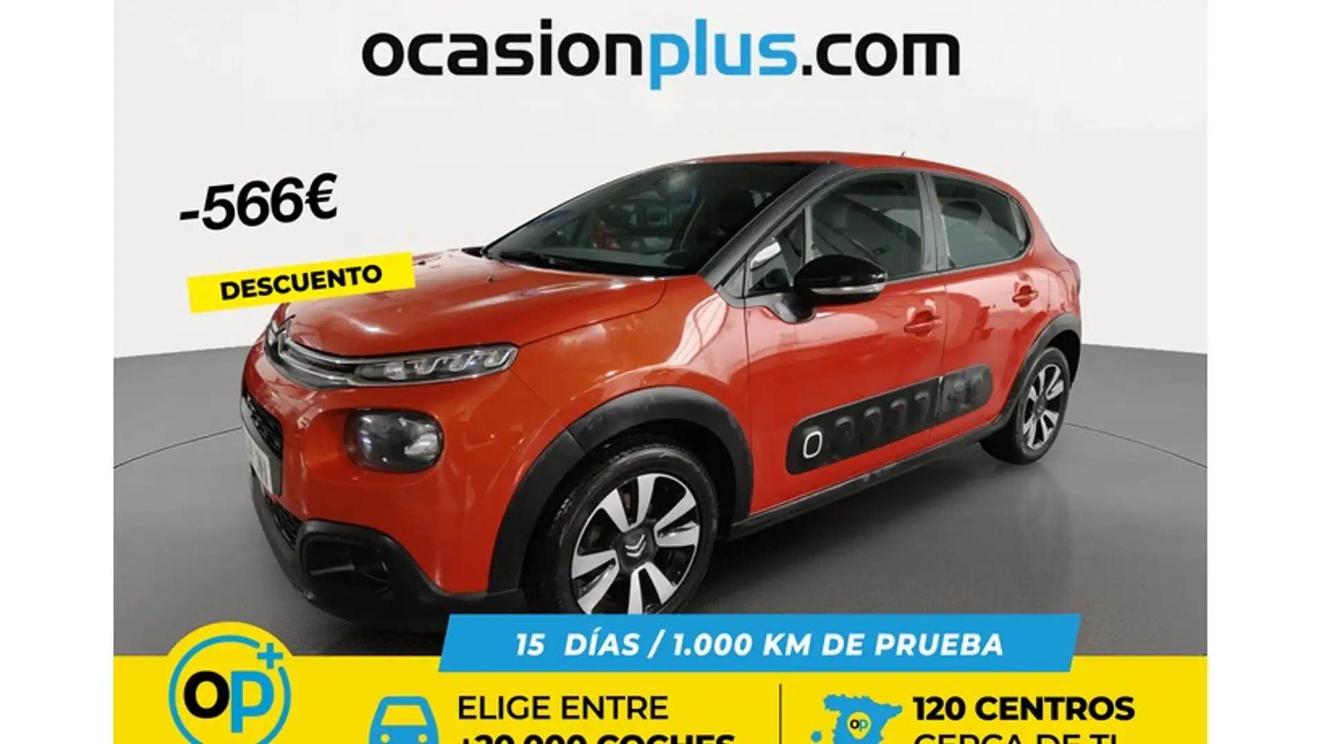 Citroen C3 1.2 PureTech S&S Feel 83 Naranja - 1