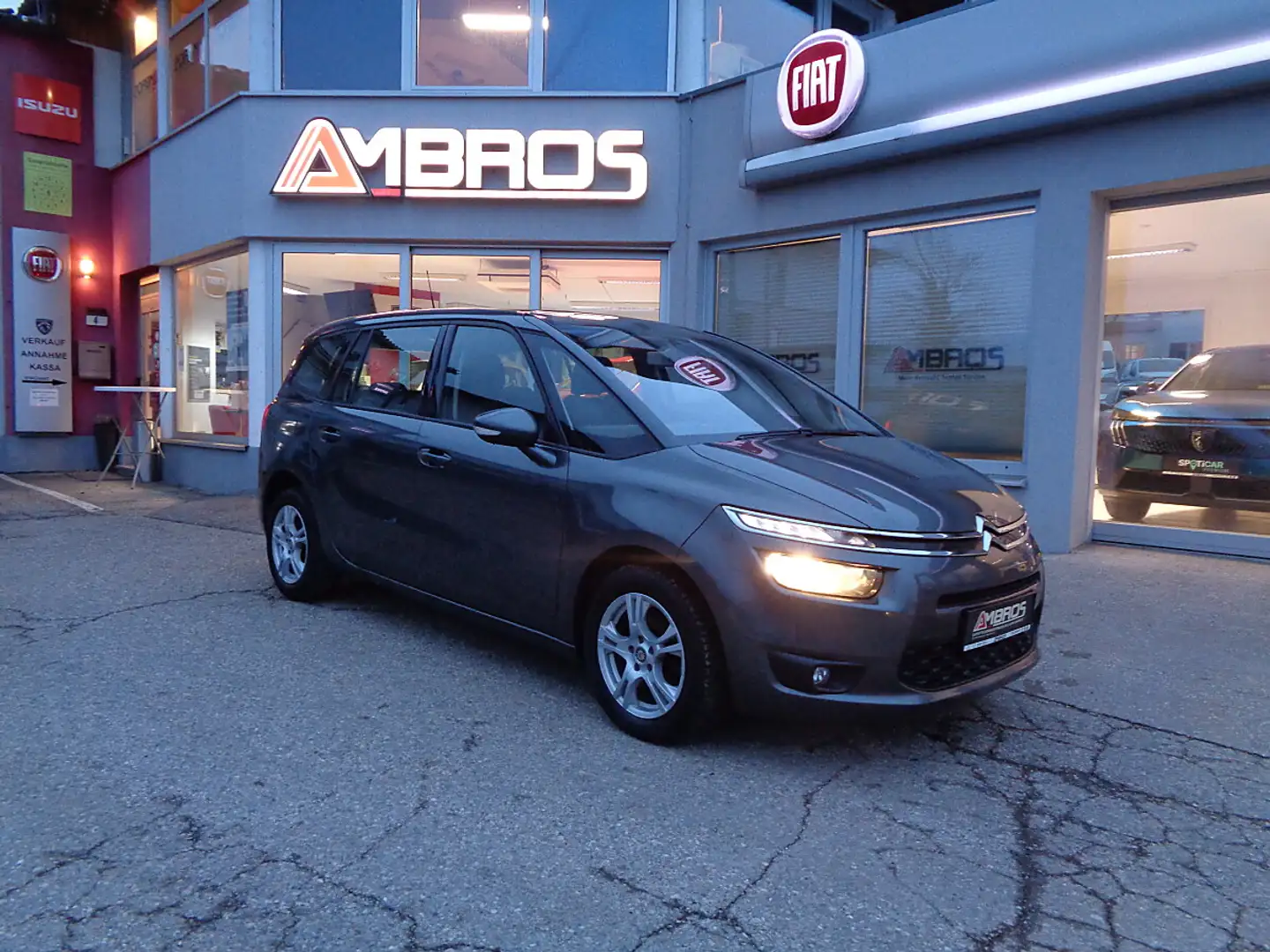 Citroen Grand C4 Picasso e-HDi 115 ETG Automatik 7-Sitzer Automatik Dies... Grau - 1