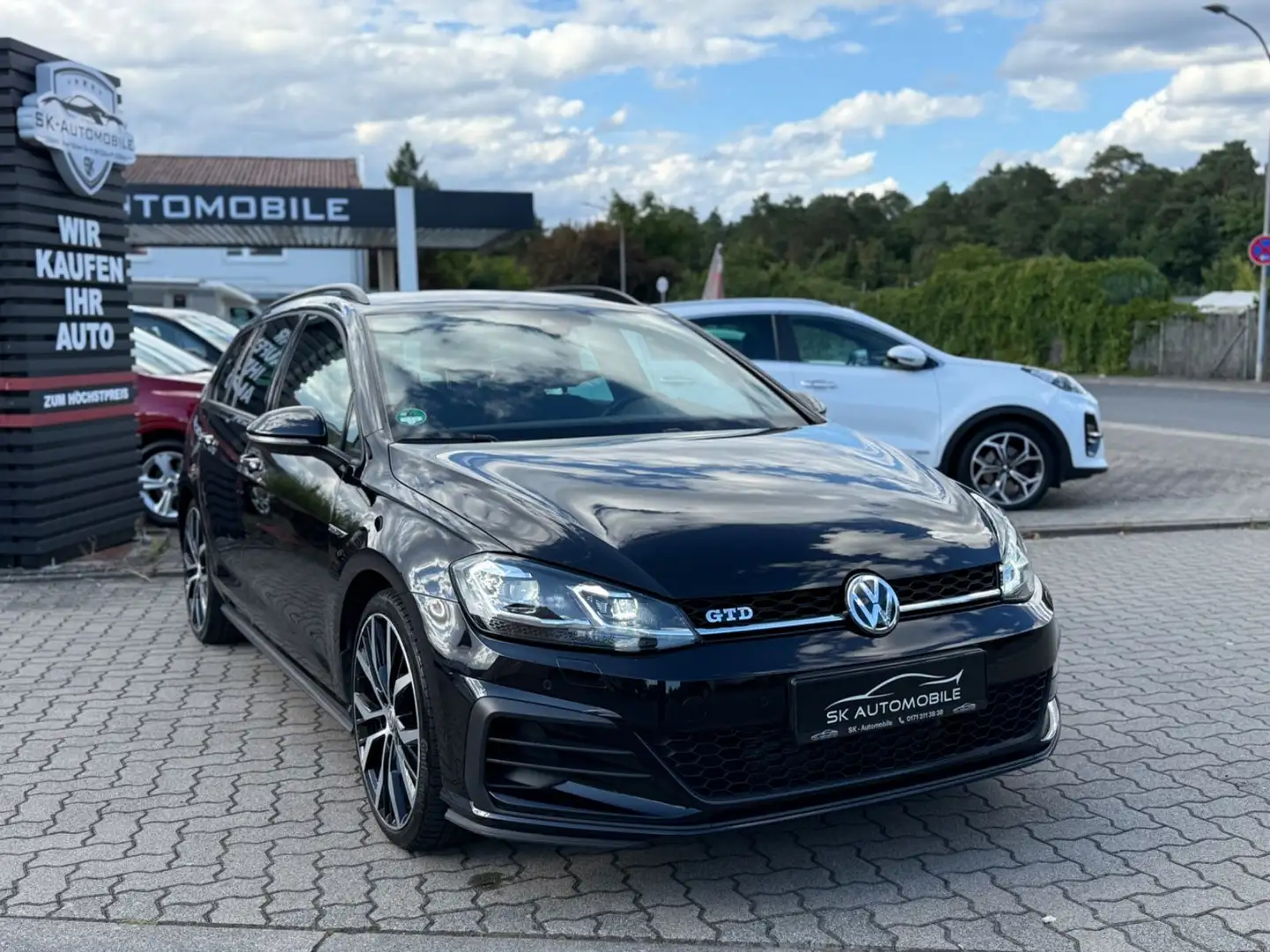 Volkswagen Golf GTD VIRTUAL-NAVI-DYNAUDIO-SHZG-START&STOPP Nero - 1