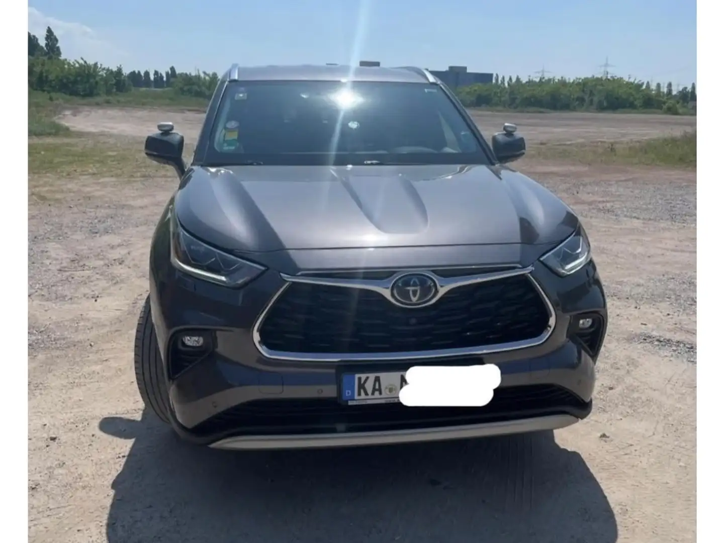 Toyota Highlander 2.5-l Hybrid Luxury Gris - 1