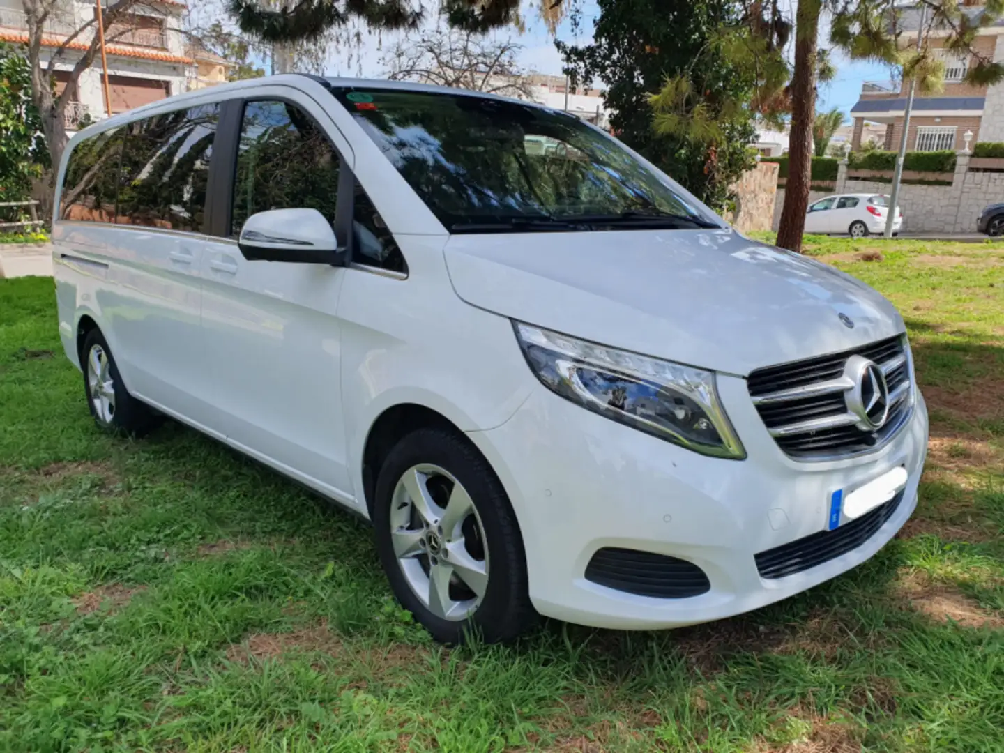 Mercedes-Benz V 250 250d Extralargo Avantgarde 7GT Blanc - 1