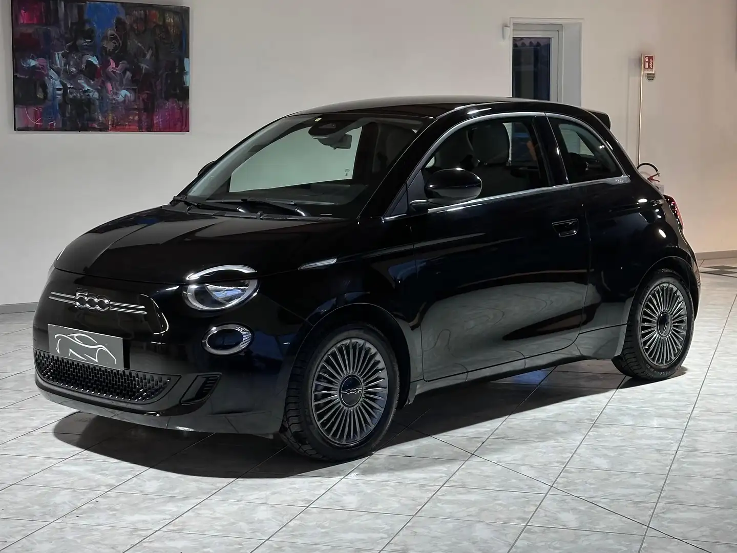 Fiat 500e 500 42 kWh Icon Noir - 1