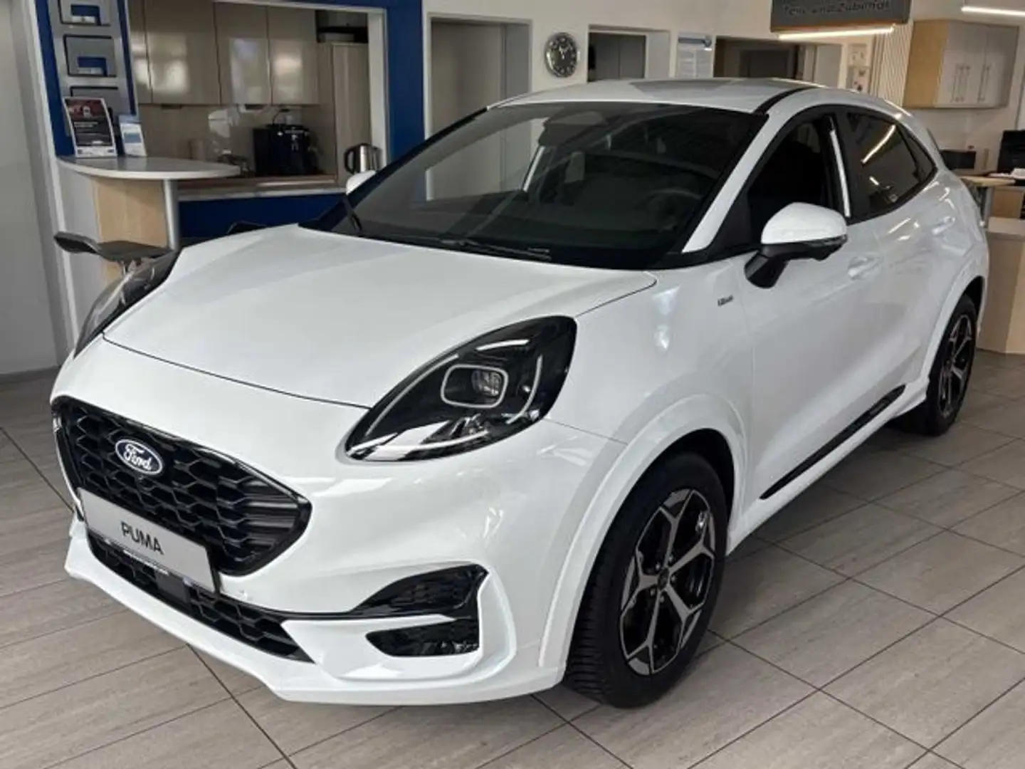 Ford Puma 1.0 Hybrid Aut. ST-LINE NAVI SYNC4 GJR Weiß - 1