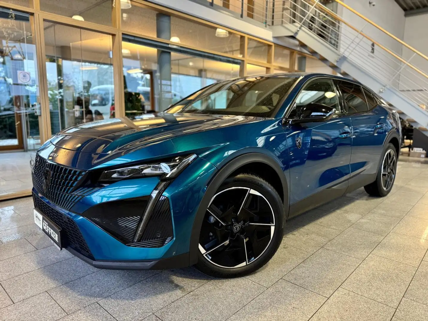 Peugeot 408 HYBRID 145 GT, 360°, Memory, ACC, Ambie! Navi Blau - 1