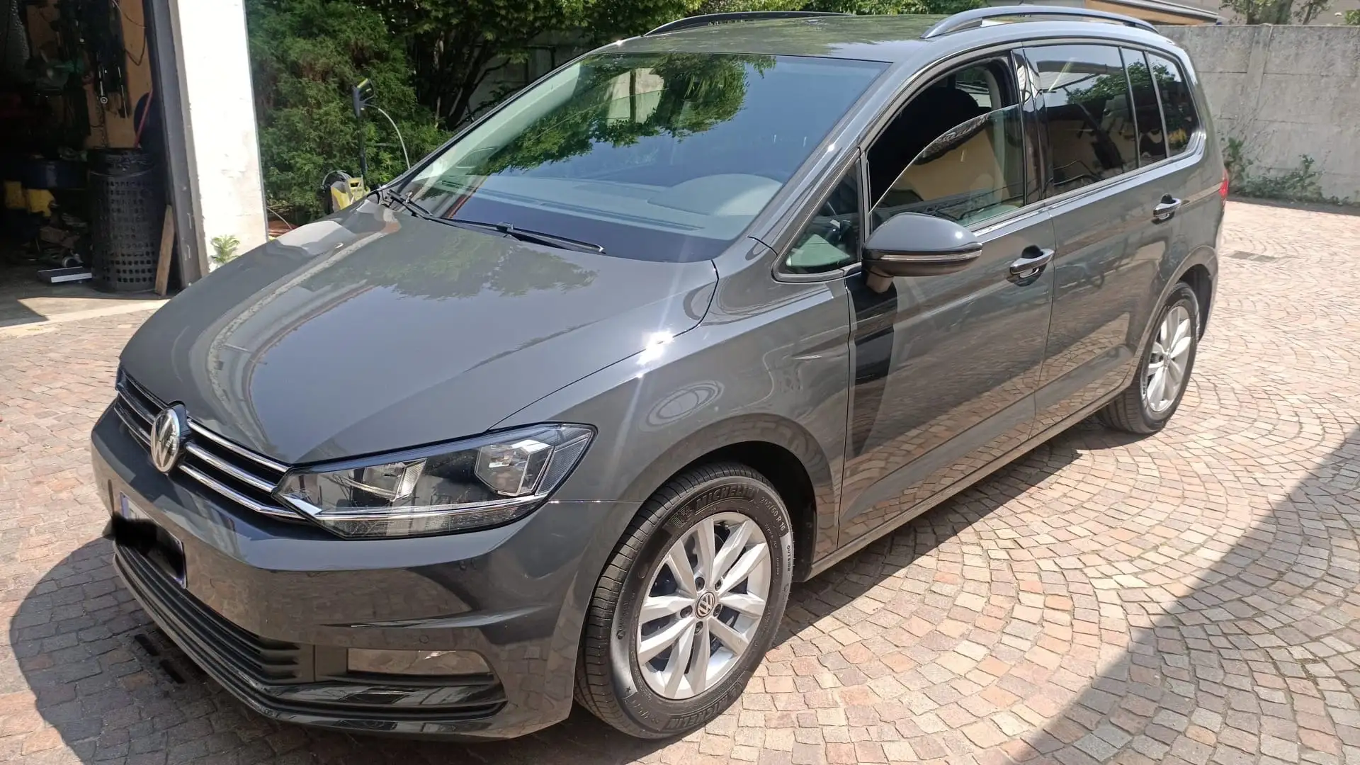 Volkswagen Touran Touran III 2015 1.6 tdi Comfortline 115cv dsg Grigio - 1