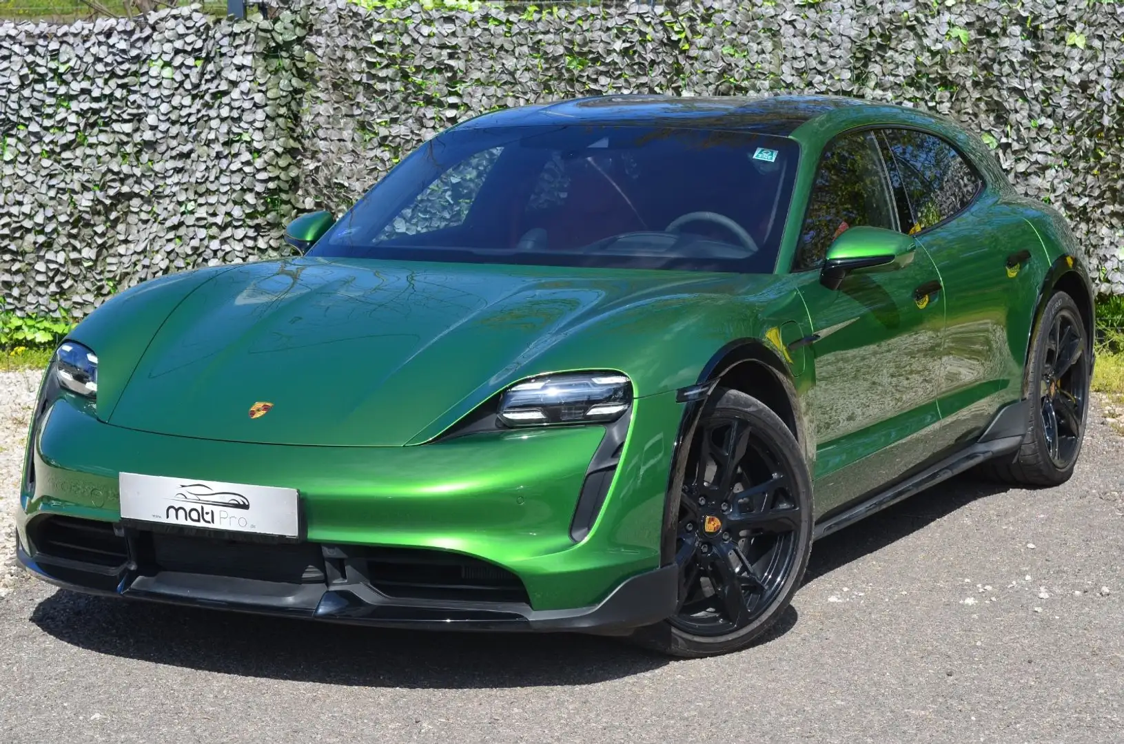Porsche Taycan Cross Turismo Turbo S Grün - 2