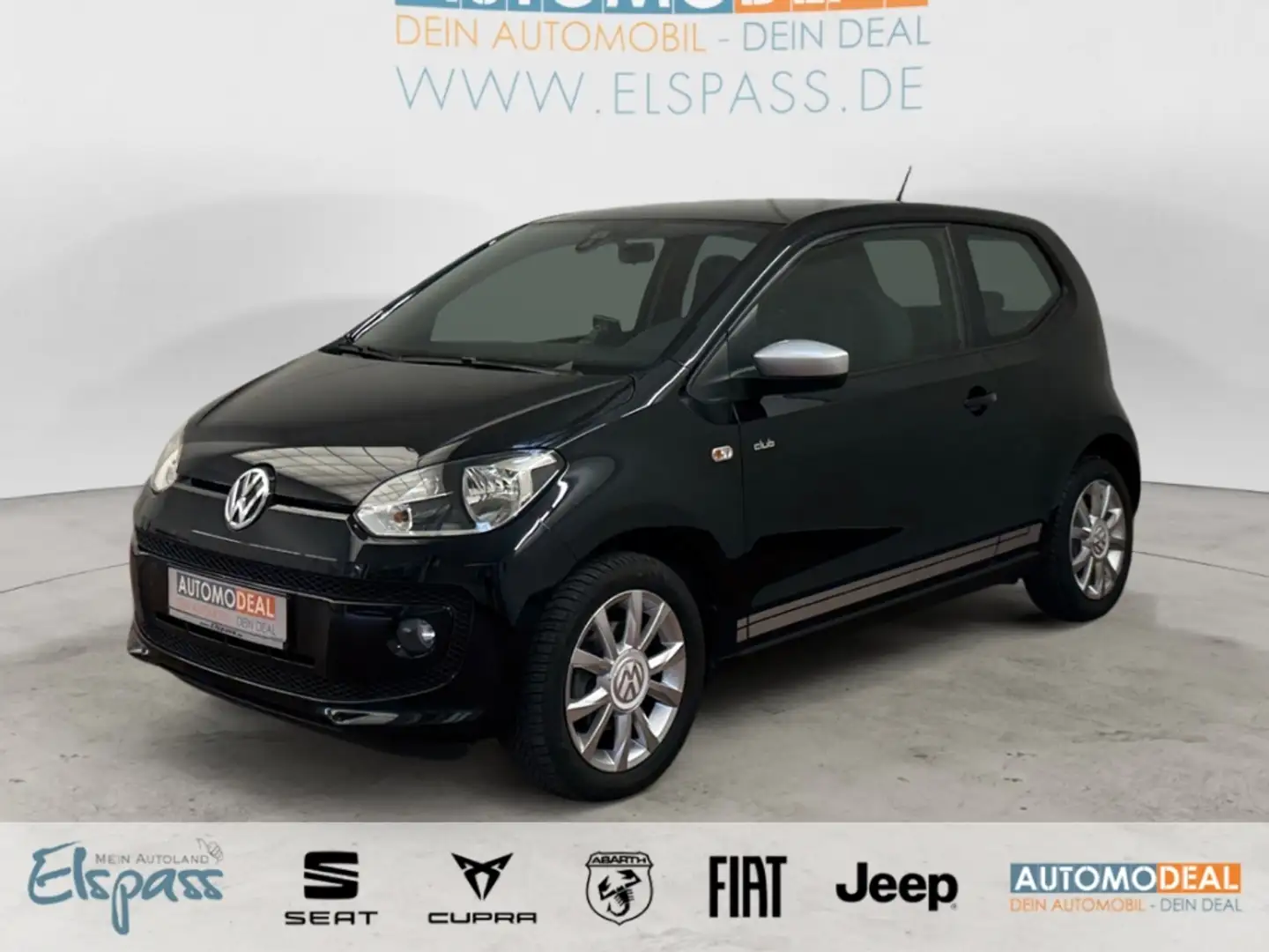 Volkswagen up! club ALLWETTER NAV SITZ.HZG TEMPOMAT ALU PDC KLIMA Zwart - 1
