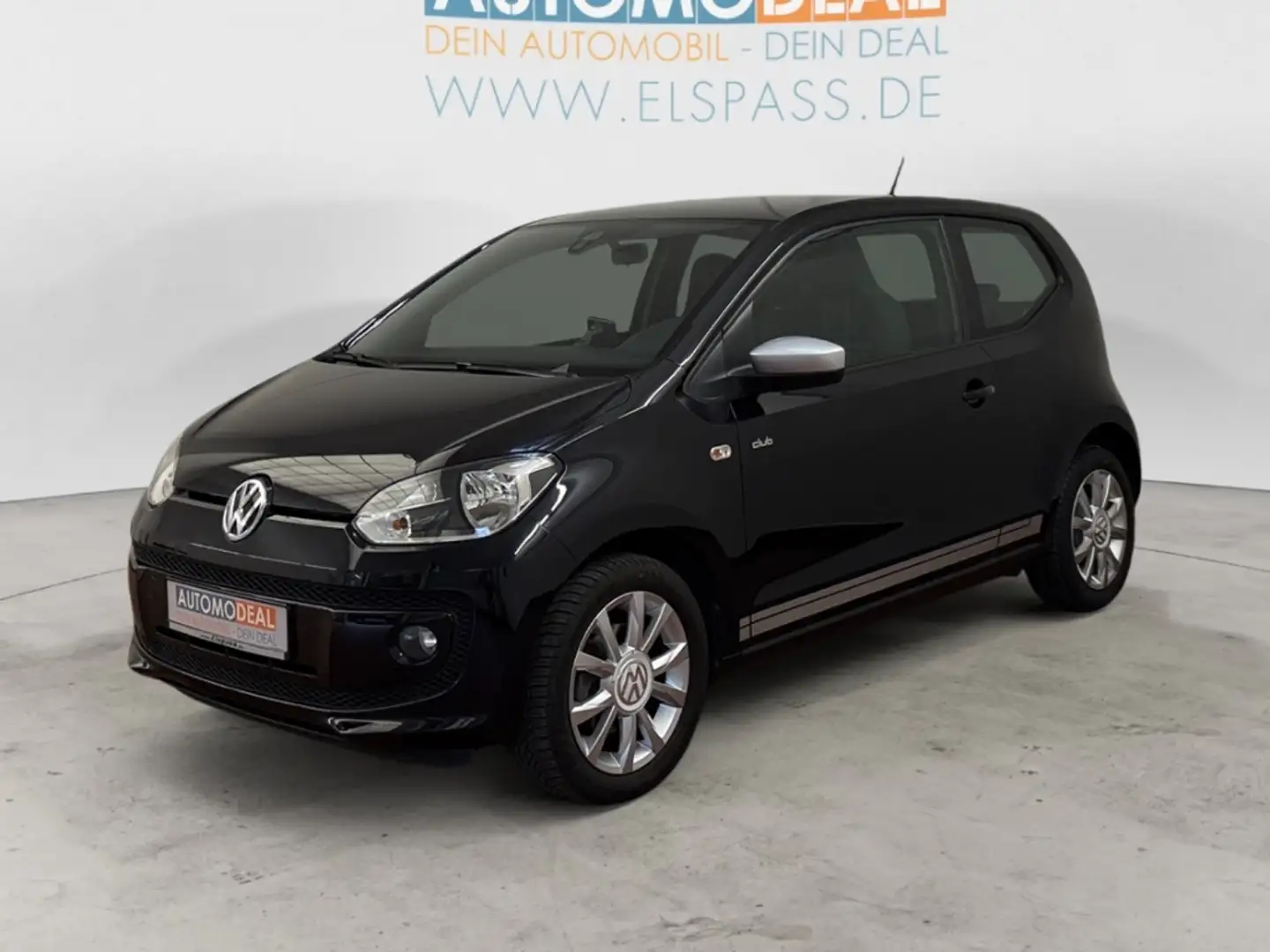 Volkswagen up! club ALLWETTER NAV SITZ.HZG TEMPOMAT ALU PDC KLIMA Zwart - 2