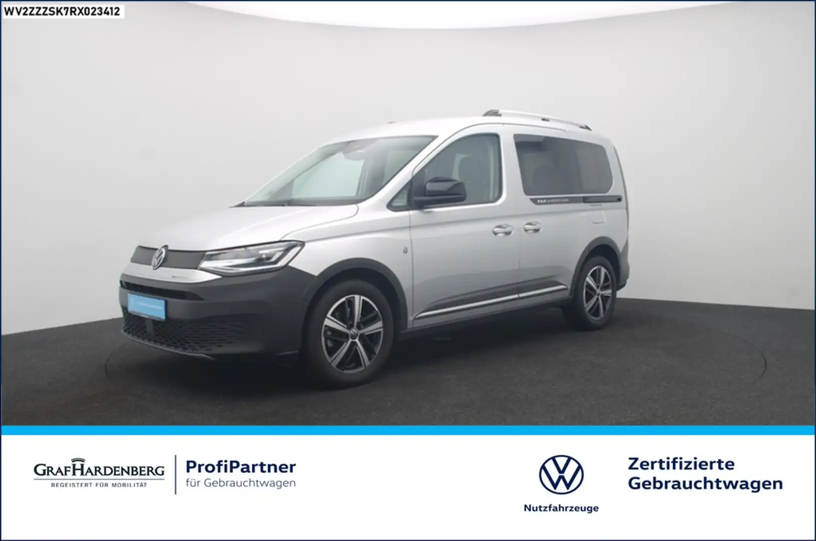 Volkswagen Caddy Life 2.0 TDI DSG PanAmericana LED Navi ACC Silber - 1
