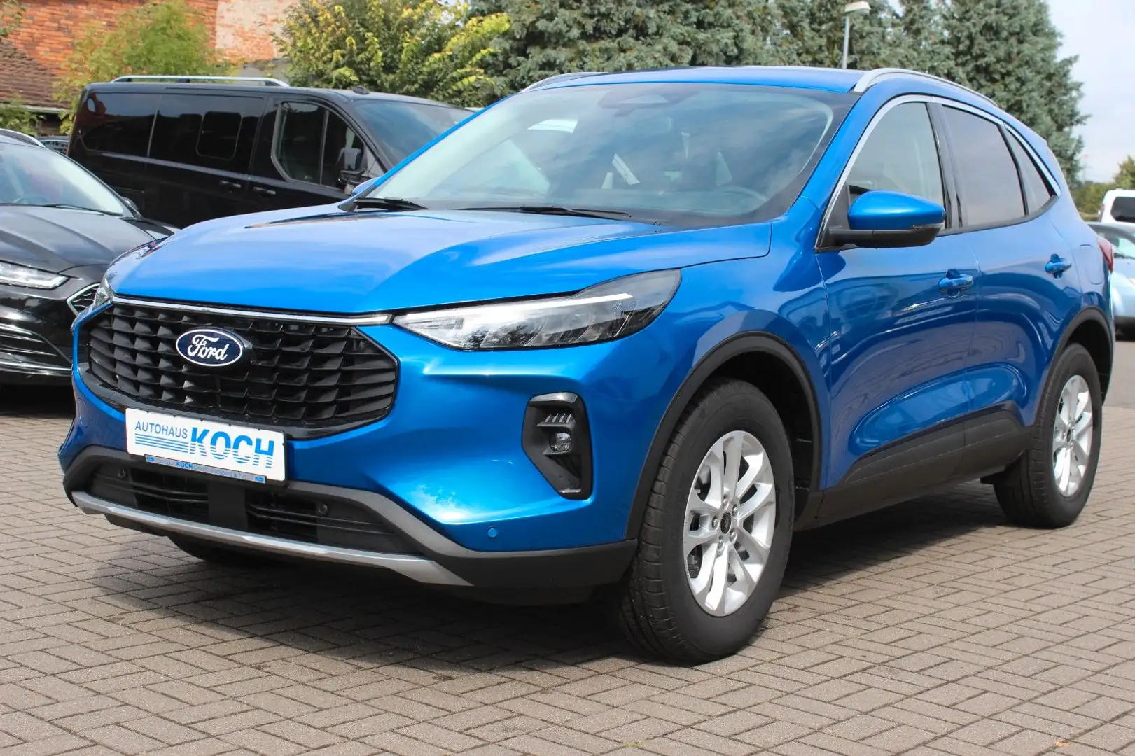 Ford Kuga Titanium+AUTOMATIK+NAVI+RFK+ALLWETTERREIFEN Bleu - 1