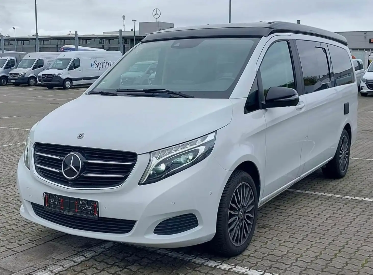 Mercedes-Benz V 250 d 4M Marco Polo Edition AHK*360°YACHT*Küch Weiß - 2