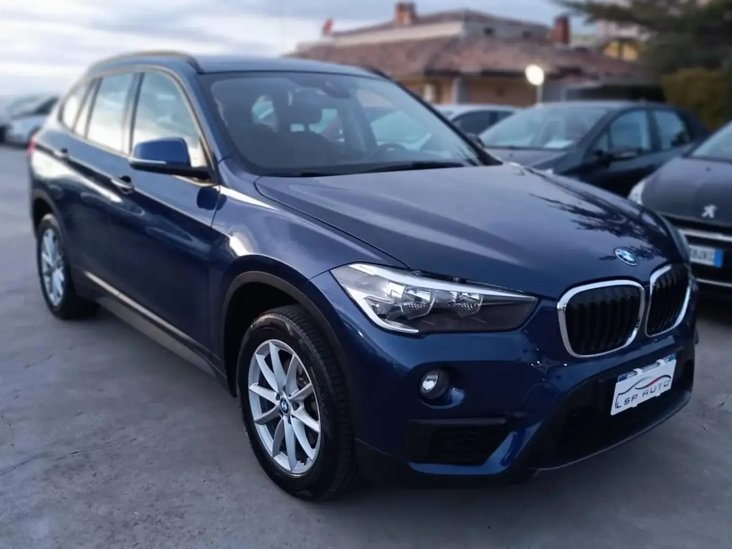 BMW X1 X1 sdrive18d Business auto my18 Blu/Azzurro - 1