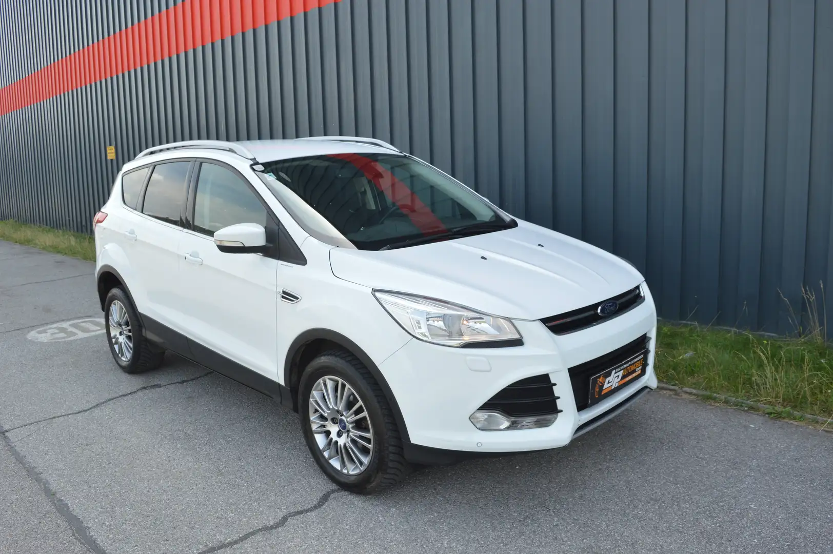 Ford Kuga 2,0 TDCI **2.Besitz**Facelift**4x4**Leder** Weiß - 1