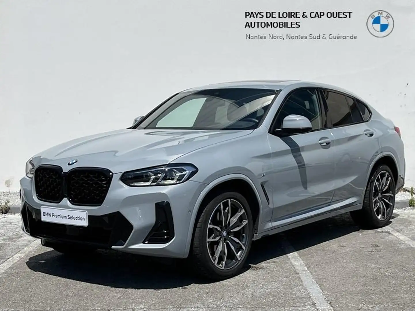 BMW X4 xDrive20d 190ch M Sport Gris - 1