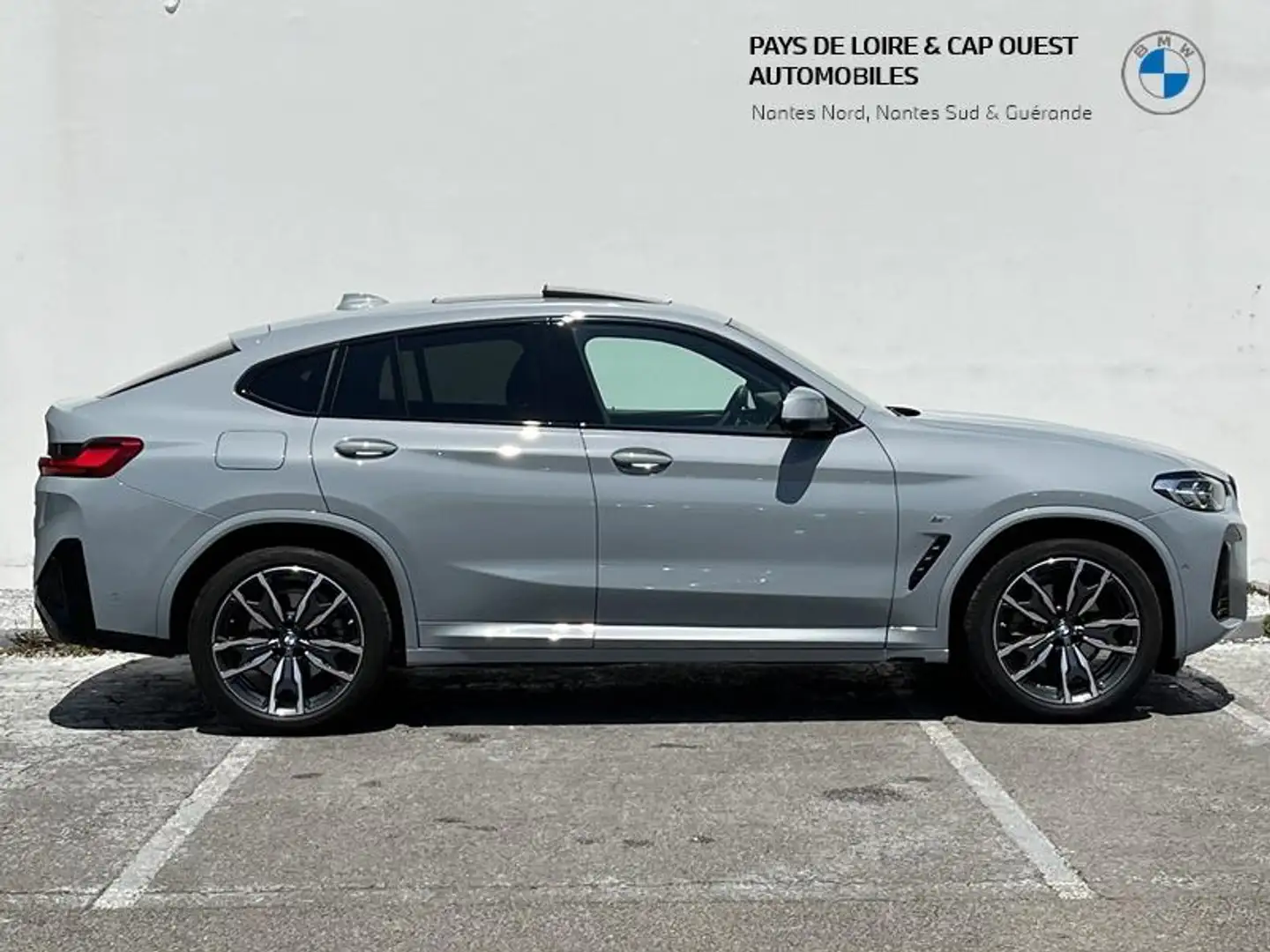 BMW X4 xDrive20d 190ch M Sport Gris - 2