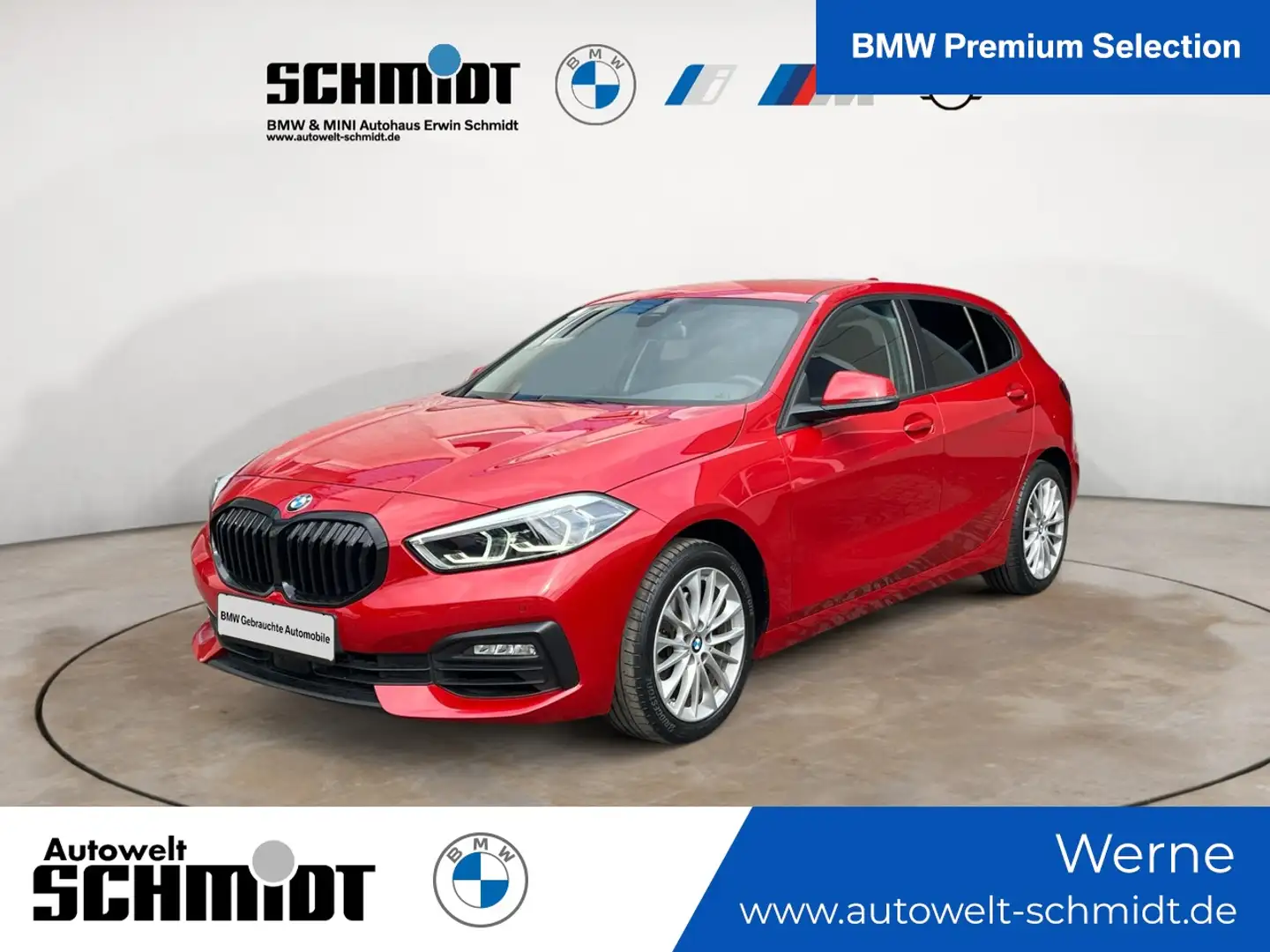 BMW 118 i Advantage + 2Jahre-BPS.-GARANTIE Rood - 1