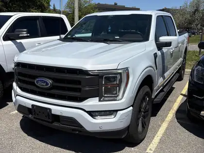 White 2022 Ford F-150 Pickup Truck Four-Wheel Drive Automatic
