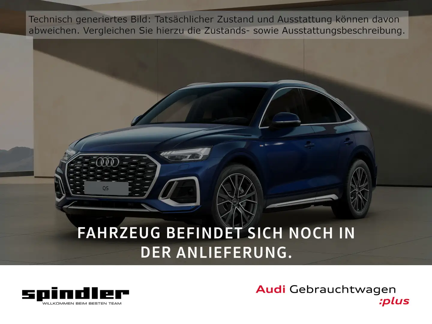 Audi Q5 S-Line 40TDI quattro S-tronic/ Pano Blau - 1