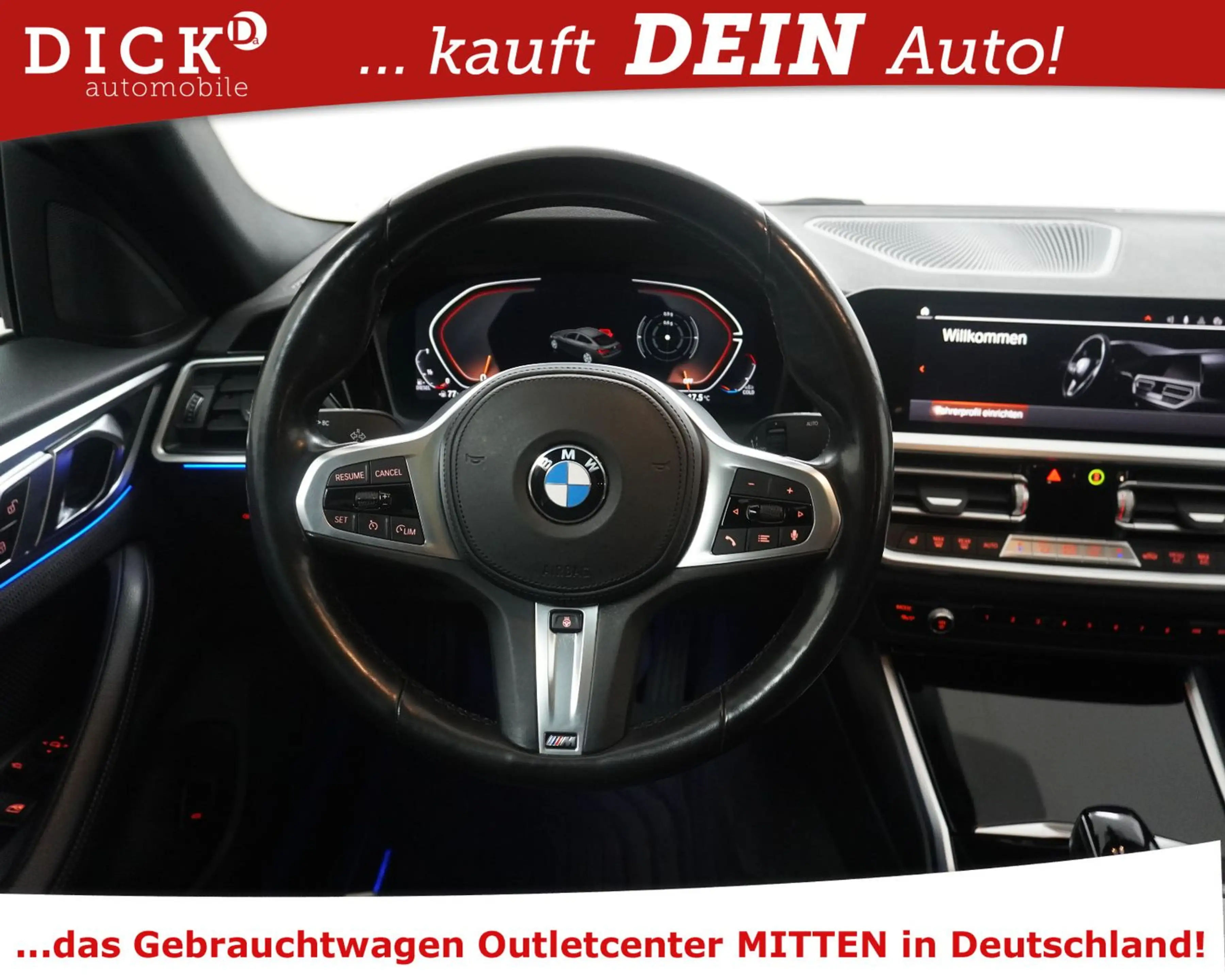 BMW 420 420d GC Sport Line LEDER+PANO+STDHZ+VIRTU+KAM+M — photo 15