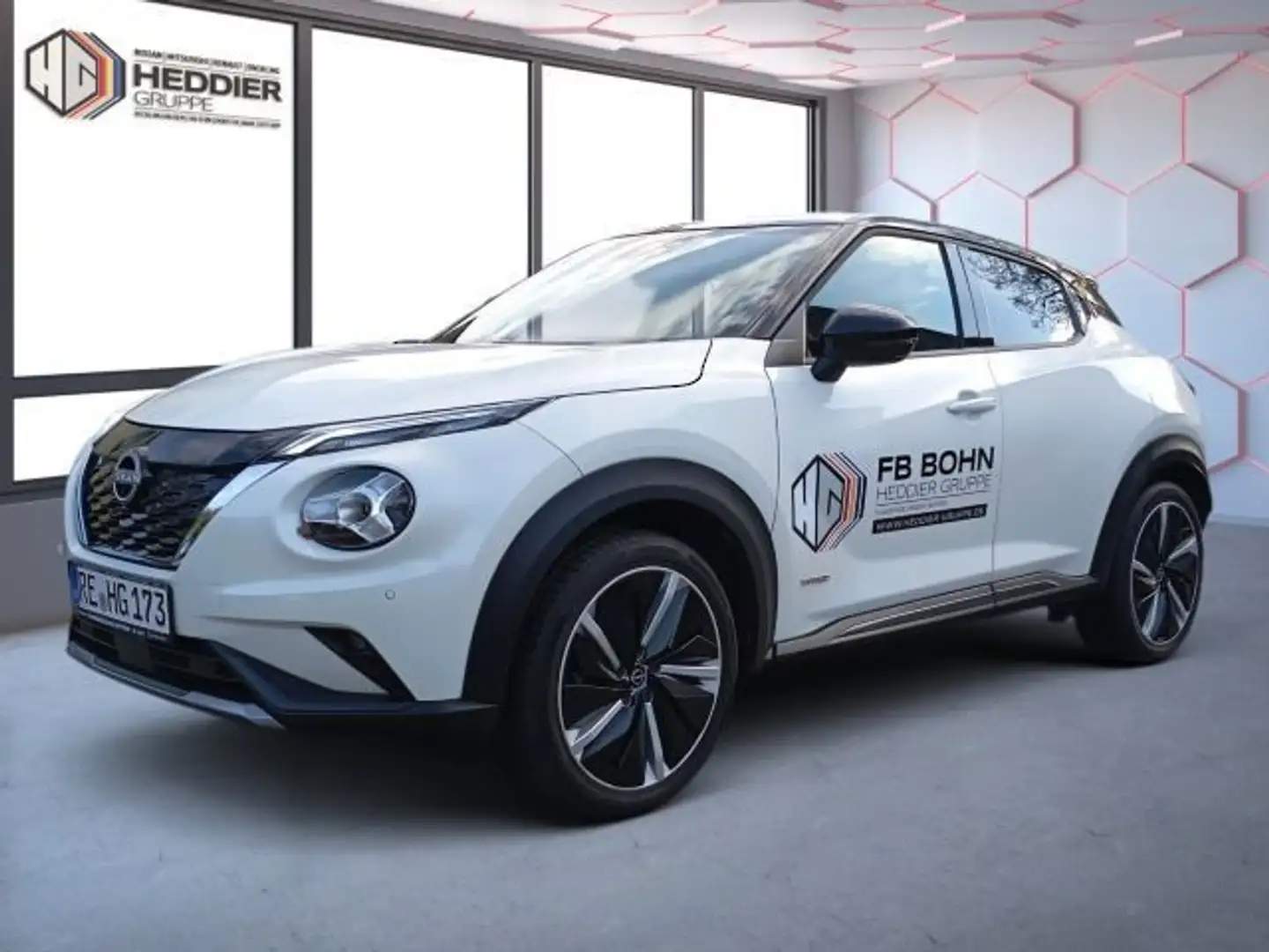 Nissan Juke Hybrid N-Design Blanc - 1