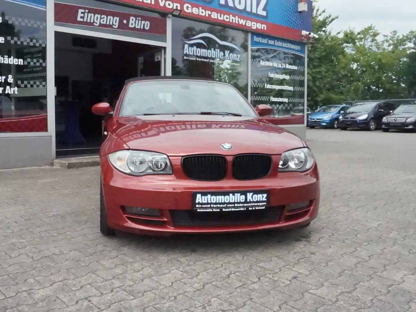BMW 118 118i cabrio Roşu - 1